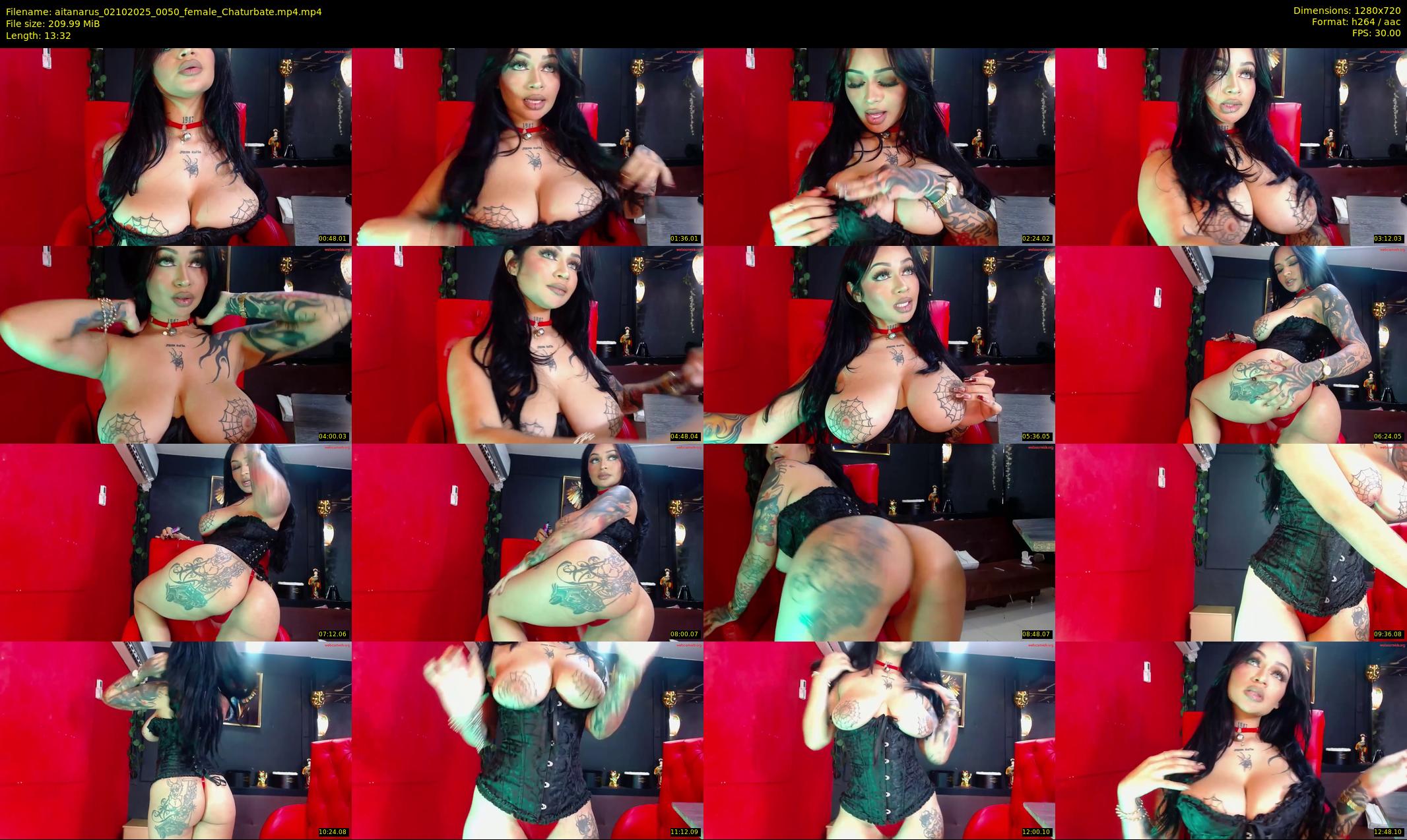 aitanarus — 14 minute Chaturbate female cam show recording, 720p, Oct 2, 2025