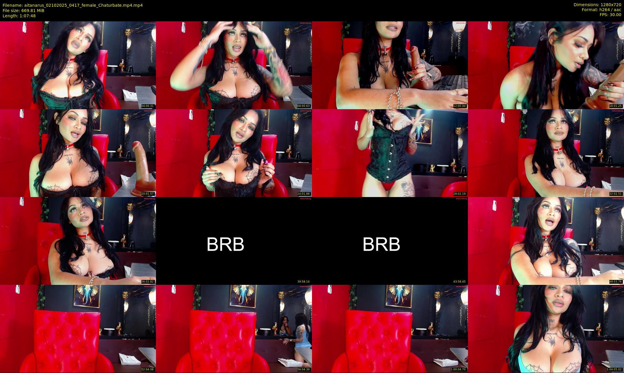 aitanarus — 68 minute Chaturbate female cam show recording, 720p, Oct 2, 2025