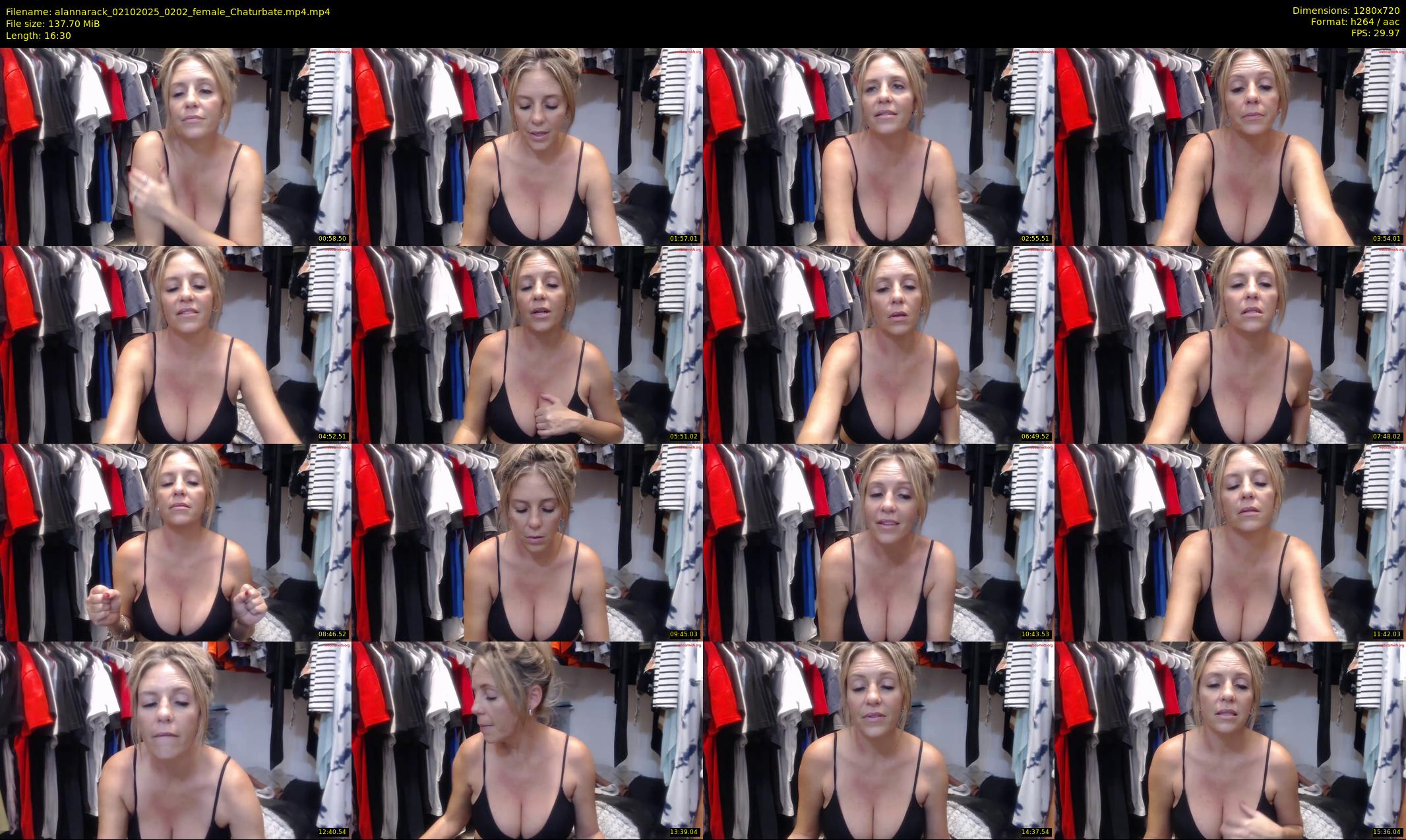 alannarack — 17 minute Chaturbate female cam show recording, 720p, Oct 2, 2025