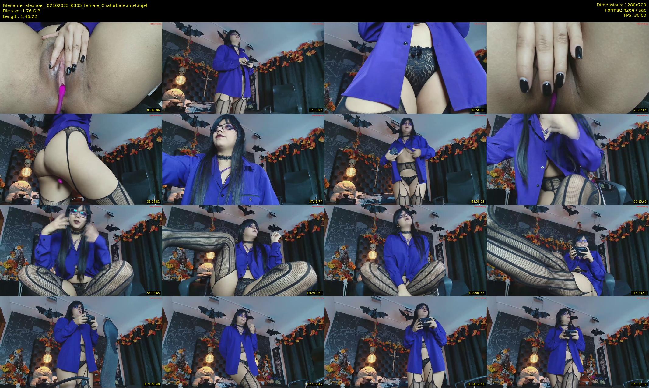 alexhoe_ — 107 minute Chaturbate female cam show recording, 720p, Oct 2, 2025
