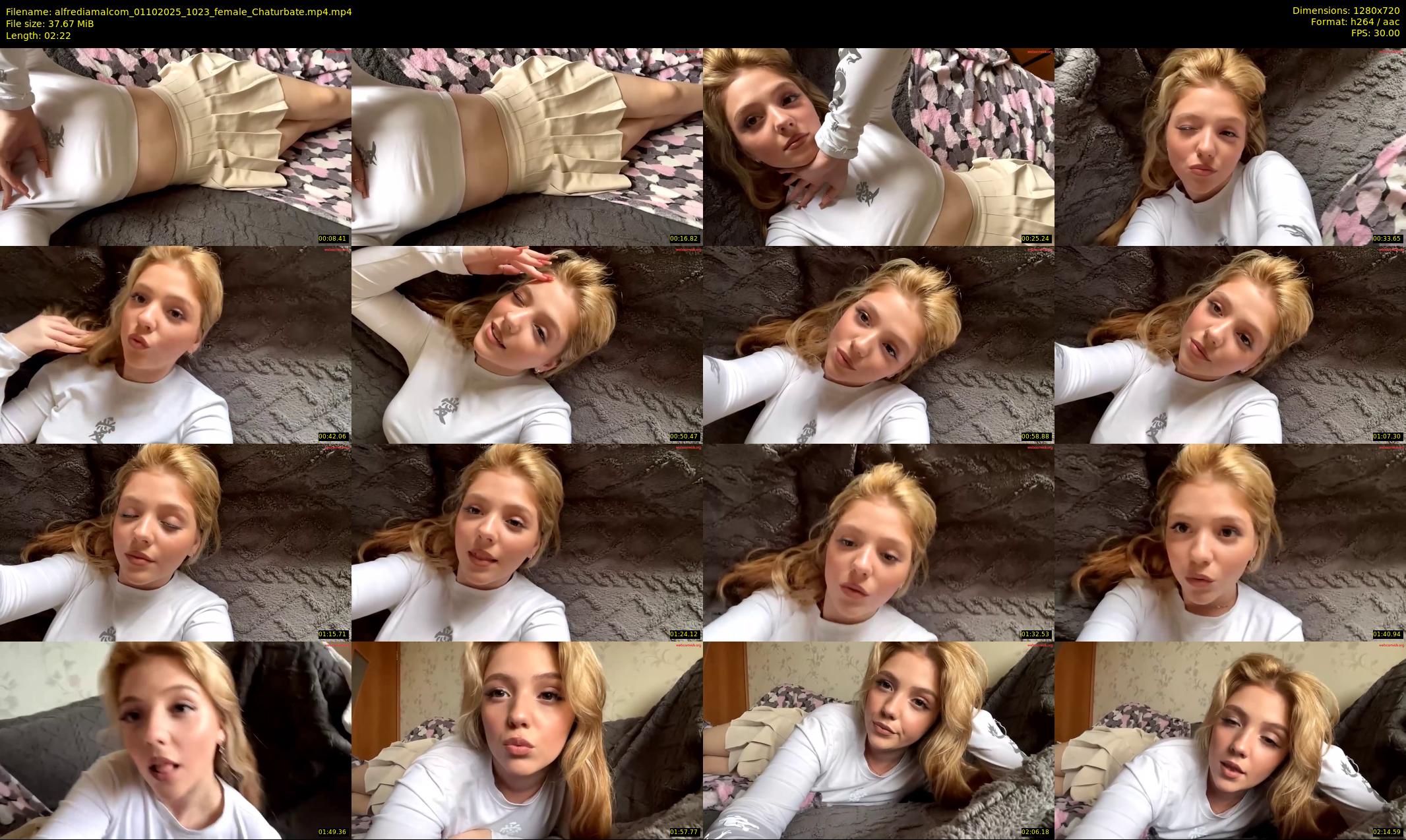 alfrediamalcom — 3 minute Chaturbate female cam show recording, 720p, Oct 1, 2025