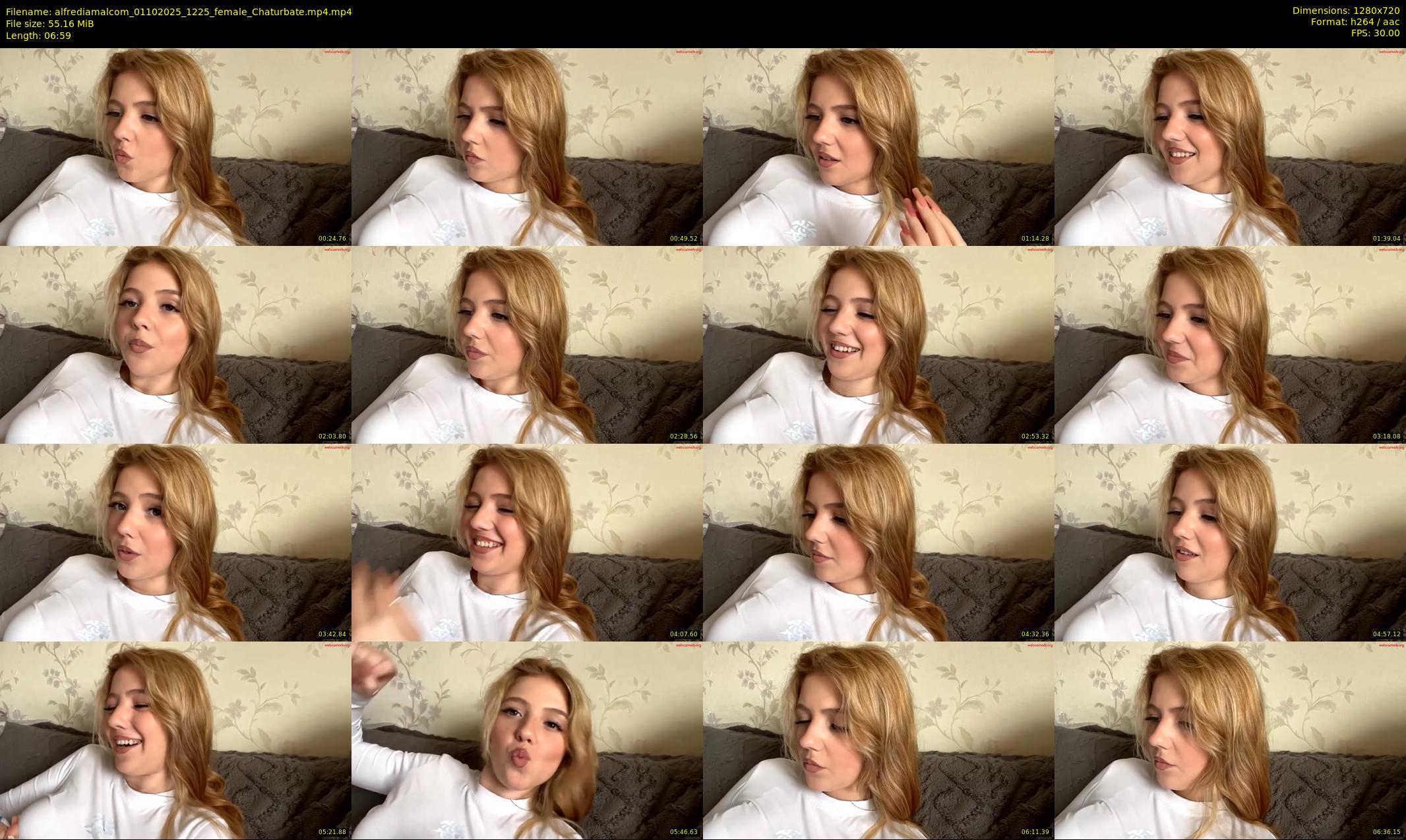 alfrediamalcom — 7 minute Chaturbate female cam show recording, 720p, Oct 1, 2025