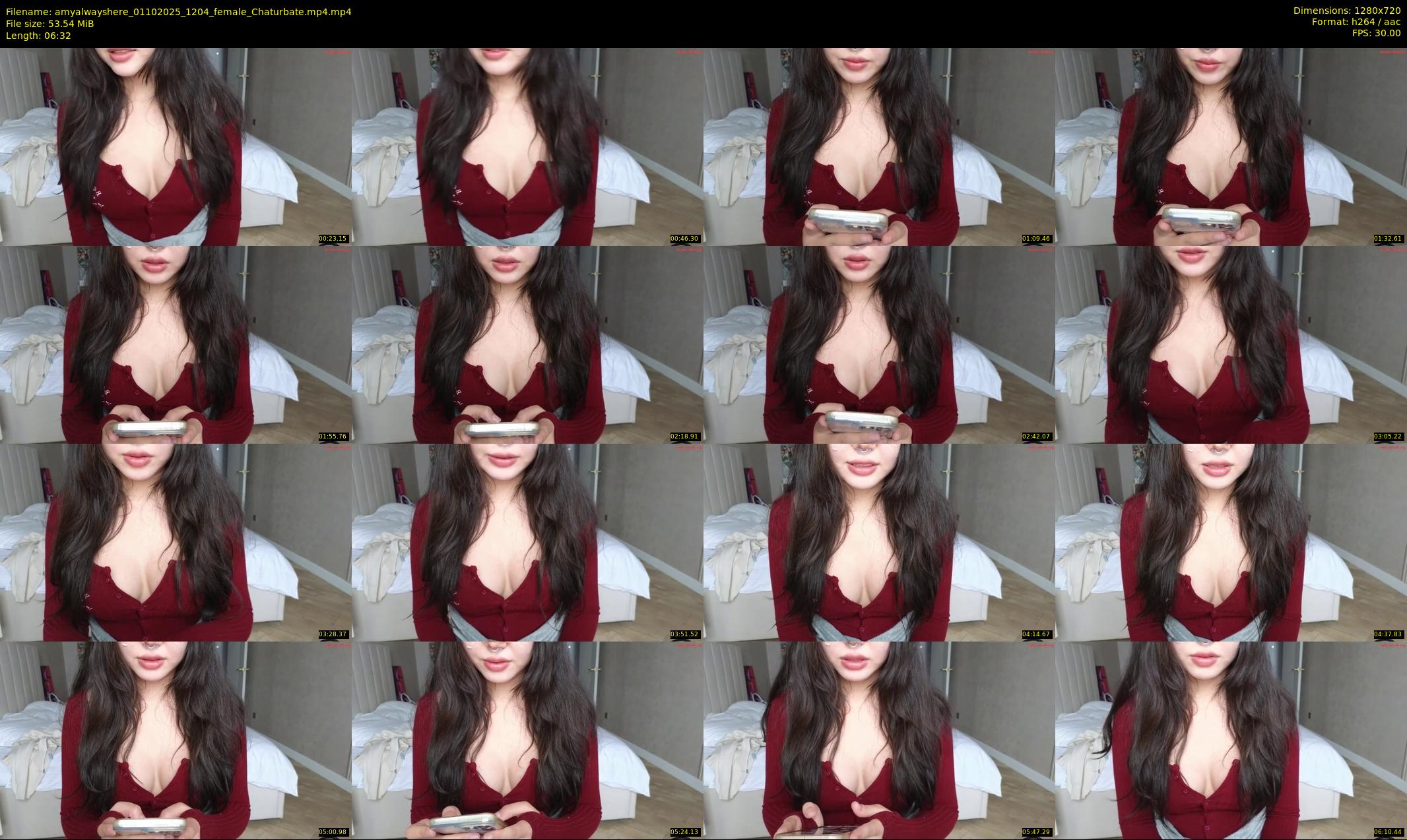 amyalwayshere — 7 minute Chaturbate female cam show recording, 720p, Oct 1, 2025