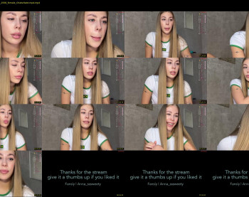anna_ssweety — 9 minute Chaturbate female cam show recording, 720p, Oct 1, 2025