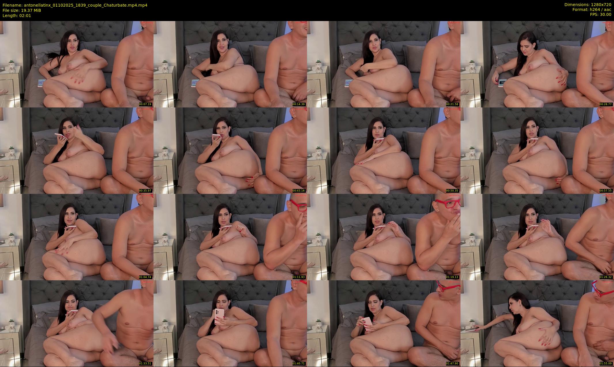 antonellatinx — 3 minute Chaturbate couple cam show recording, 720p, Oct 1, 2025