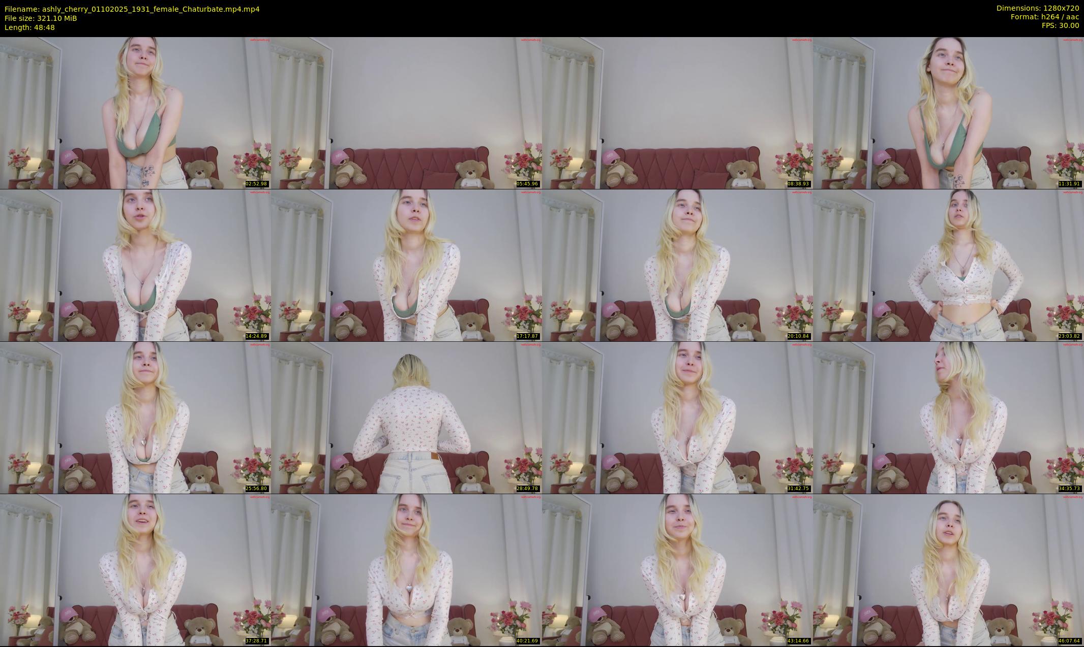 ashly_cherry — 49 minute Chaturbate female cam show recording, 720p, Oct 1, 2025