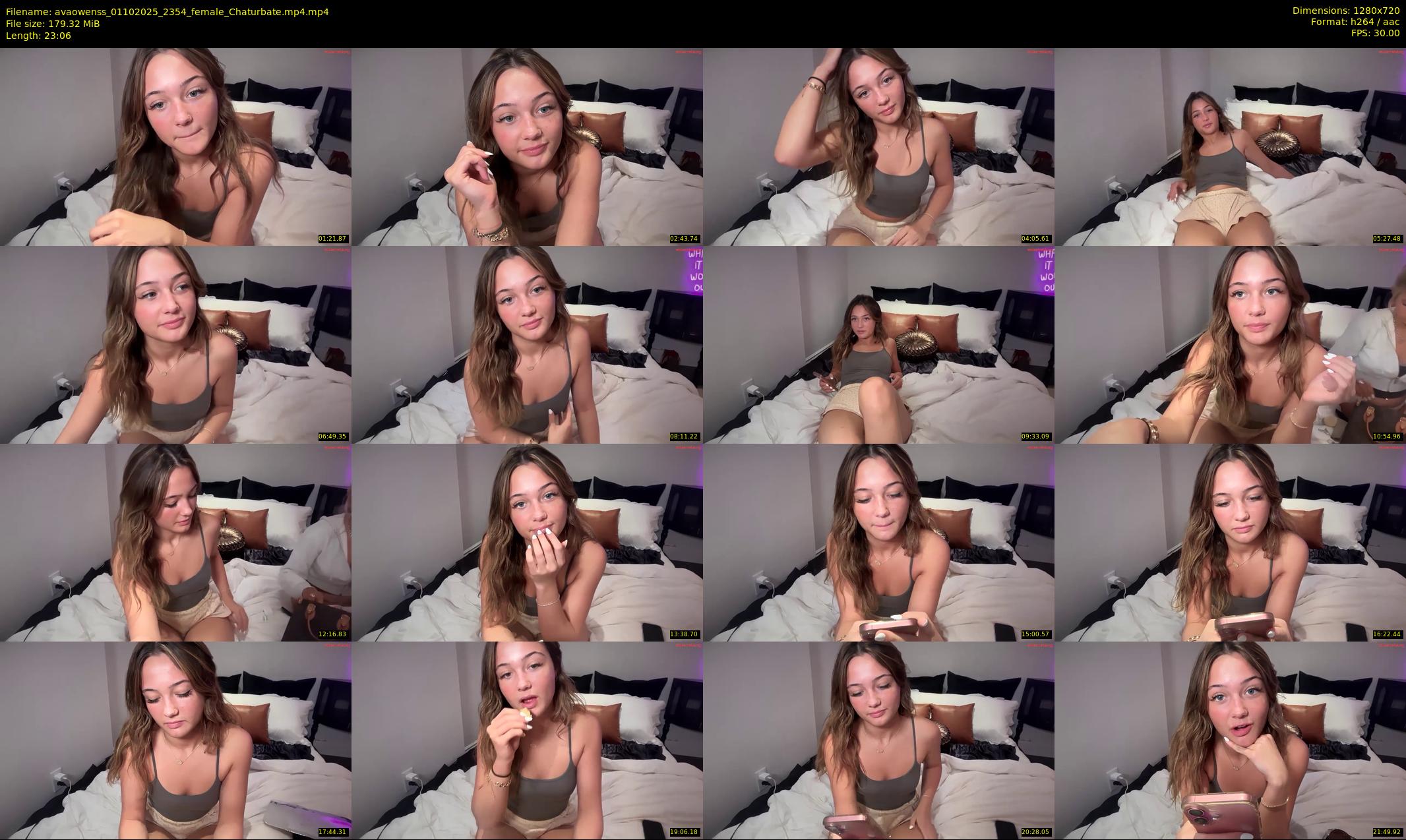 avaowenss — 24 minute Chaturbate female cam show recording, 720p, Oct 1, 2025