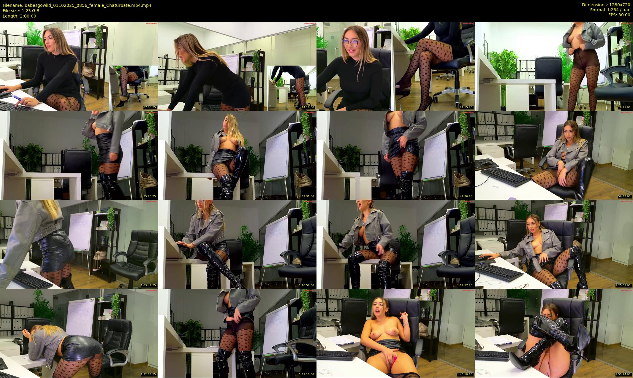 babesgowild — 120 minute Chaturbate couple cam show recording, 720p, Oct 1, 2025
