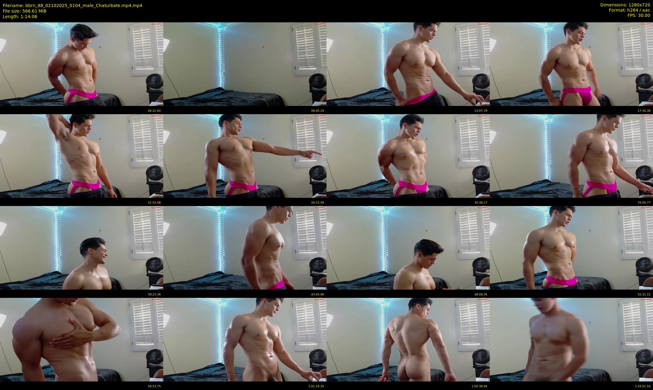 bbrn_88 — 75 minute Chaturbate male cam show recording, 720p, Oct 2, 2025