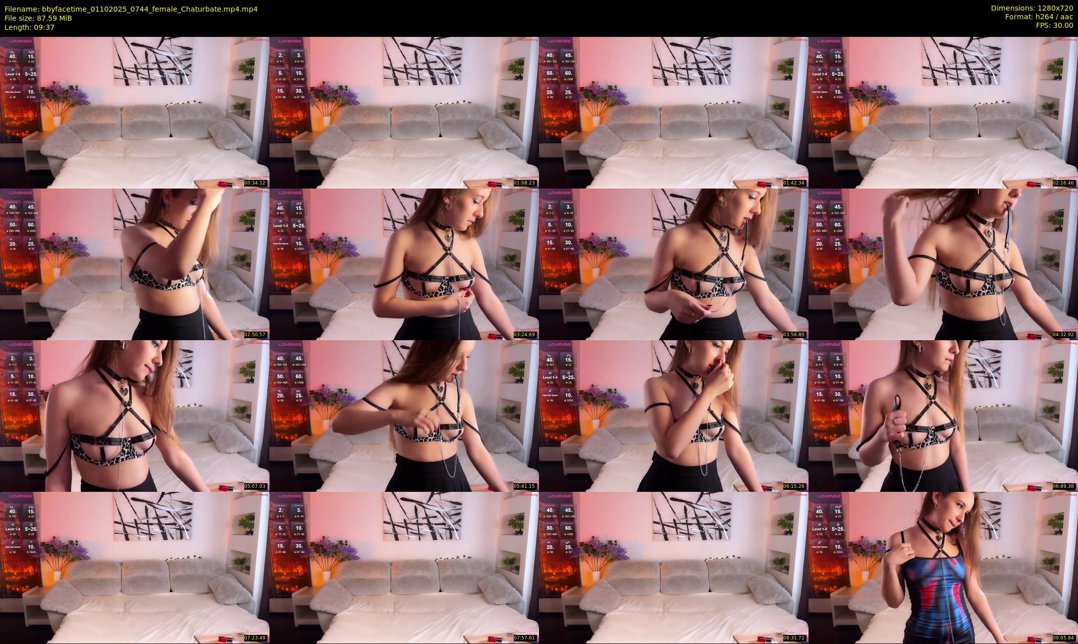 bbyfacetime — 10 minute Chaturbate female cam show recording, 720p, Oct 1, 2025