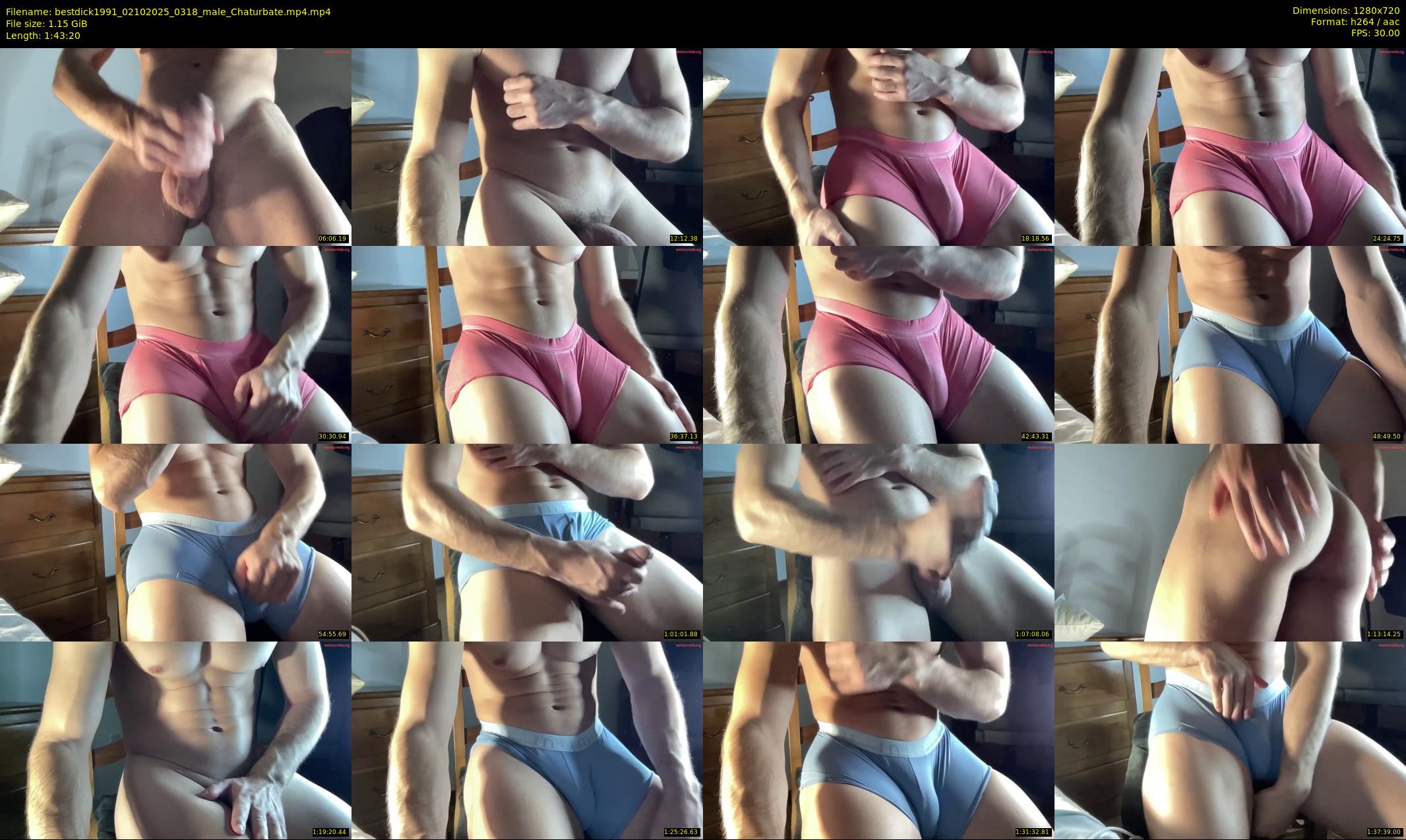 bestdick1991 — 104 minute Chaturbate male cam show recording, 720p, Oct 2, 2025