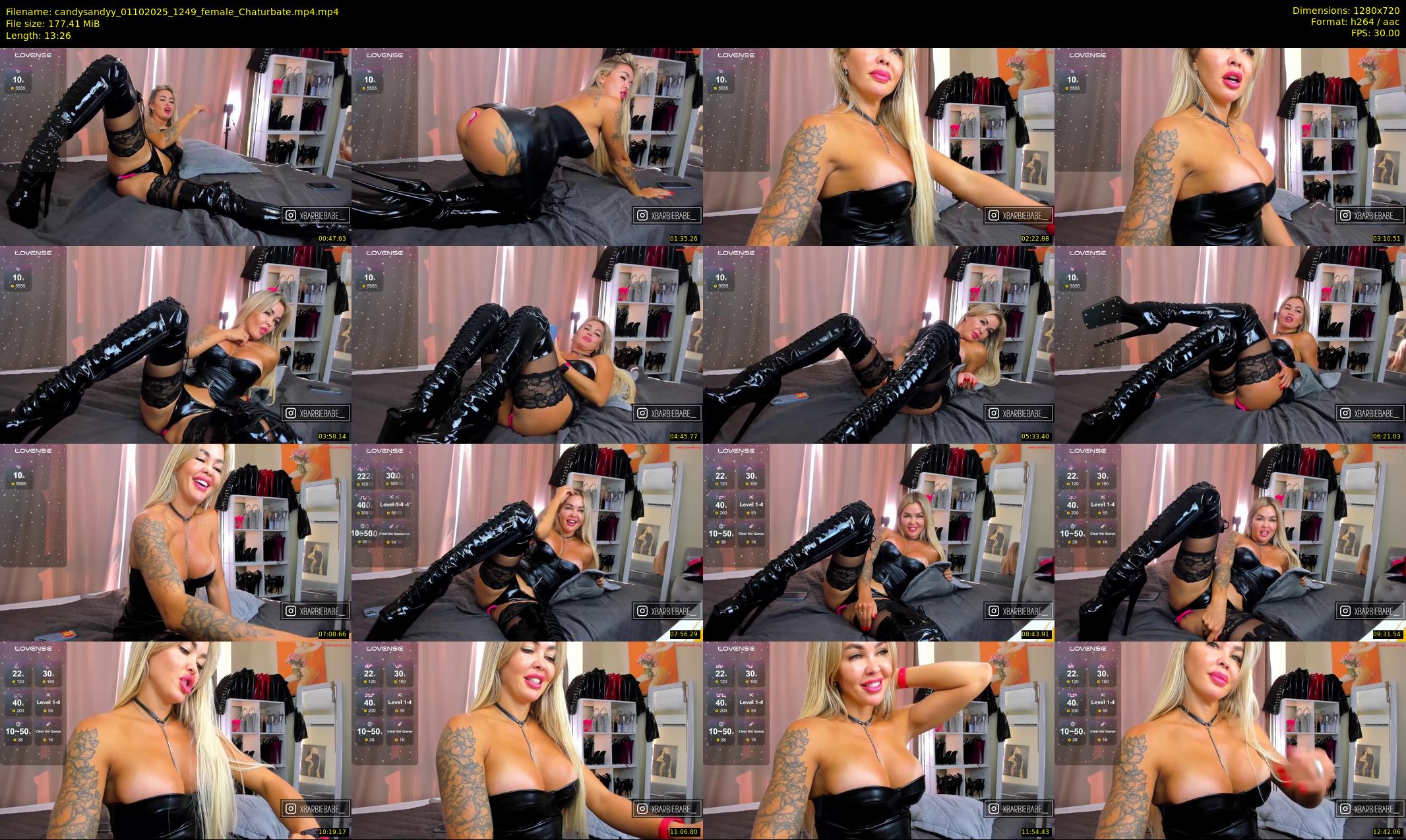 candysandyy — 14 minute Chaturbate female cam show recording, 720p, Oct 1, 2025