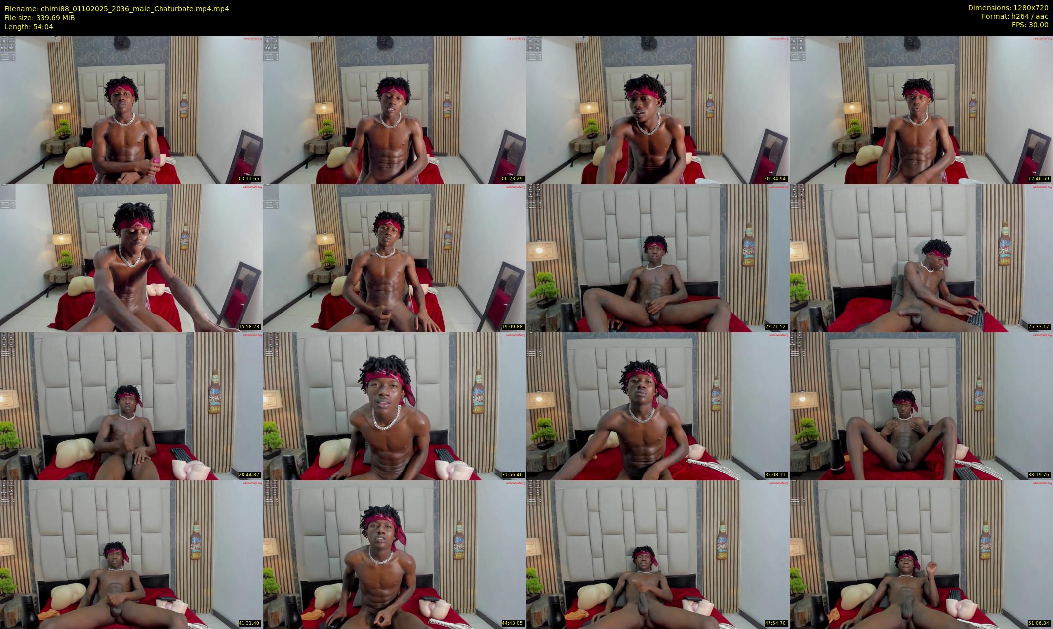 chimi88 — 55 minute Chaturbate male cam show recording, 720p, Oct 1, 2025