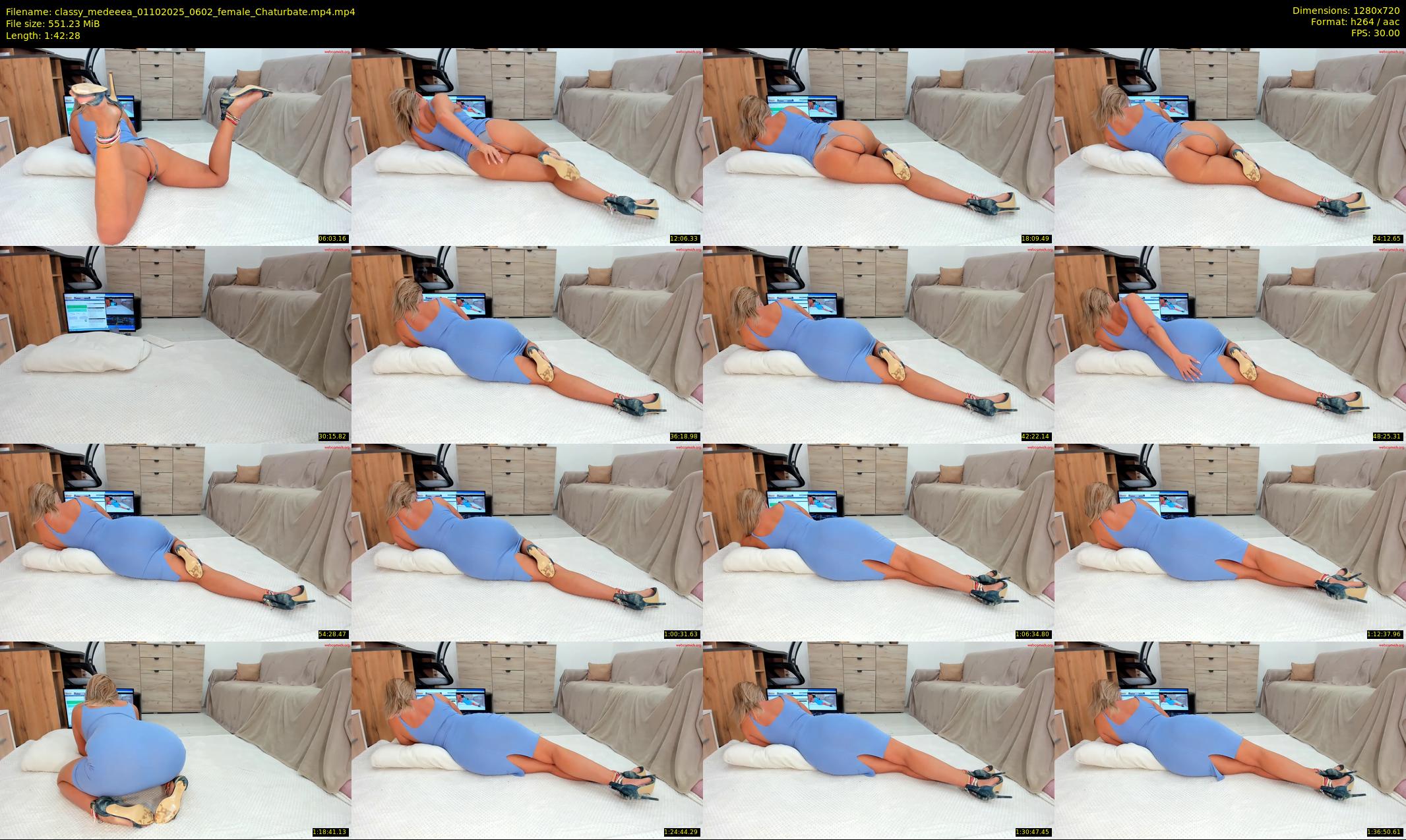 classy_medeeea — 103 minute Chaturbate female cam show recording, 720p, Oct 1, 2025