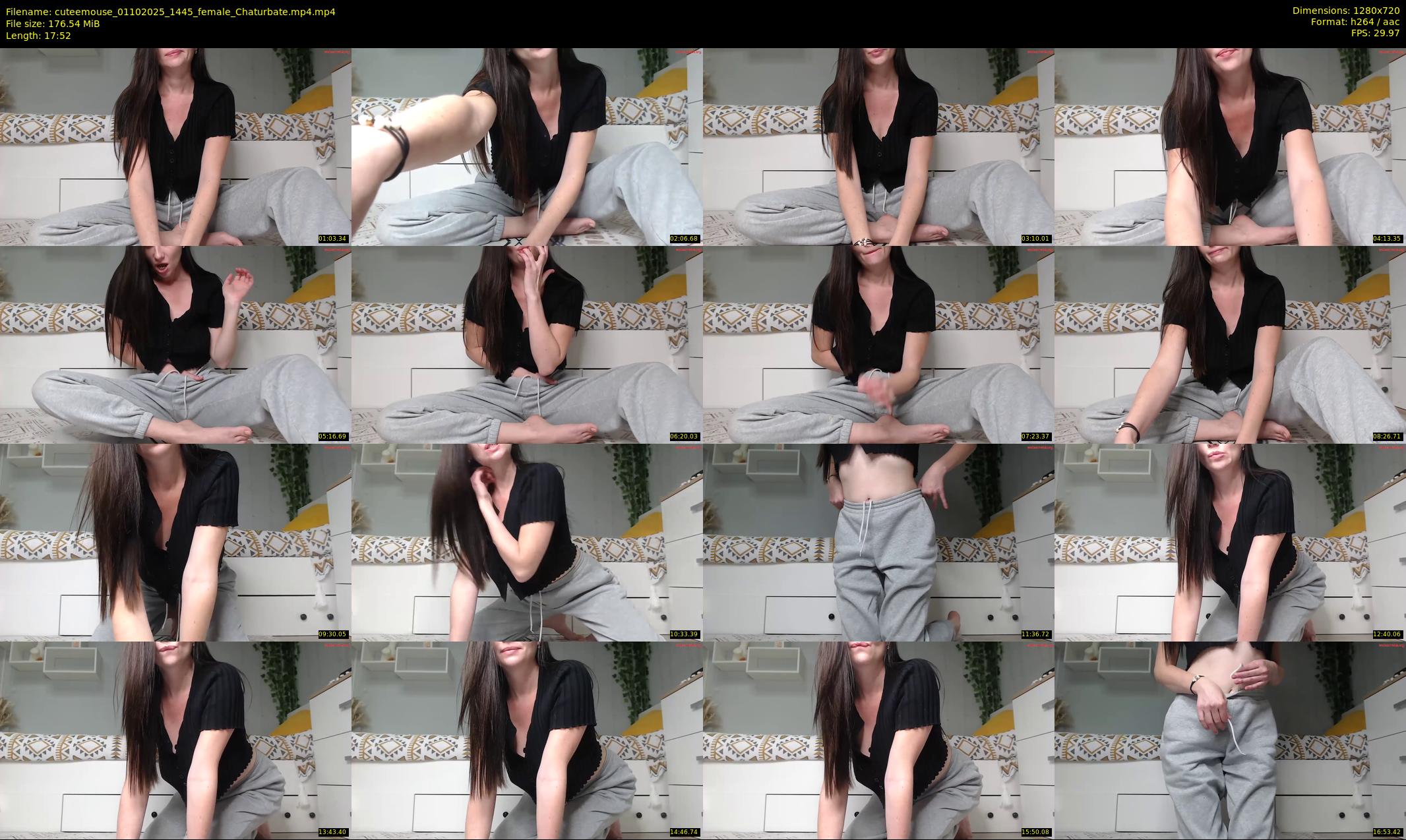 cuteemouse — 18 minute Chaturbate female cam show recording, 720p, Oct 1, 2025