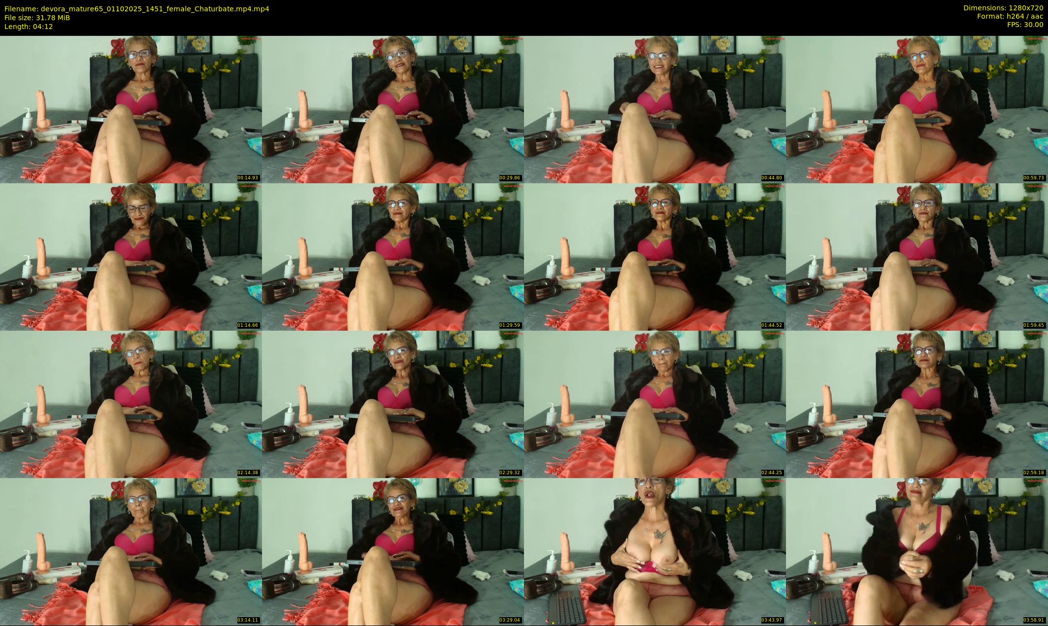 devora_mature65 — 5 minute Chaturbate female cam show recording, 720p, Oct 1, 2025