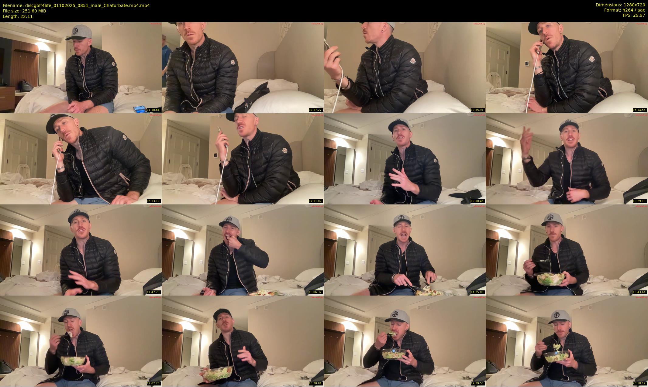 discgolf4life — 23 minute Chaturbate male cam show recording, 720p, Oct 1, 2025