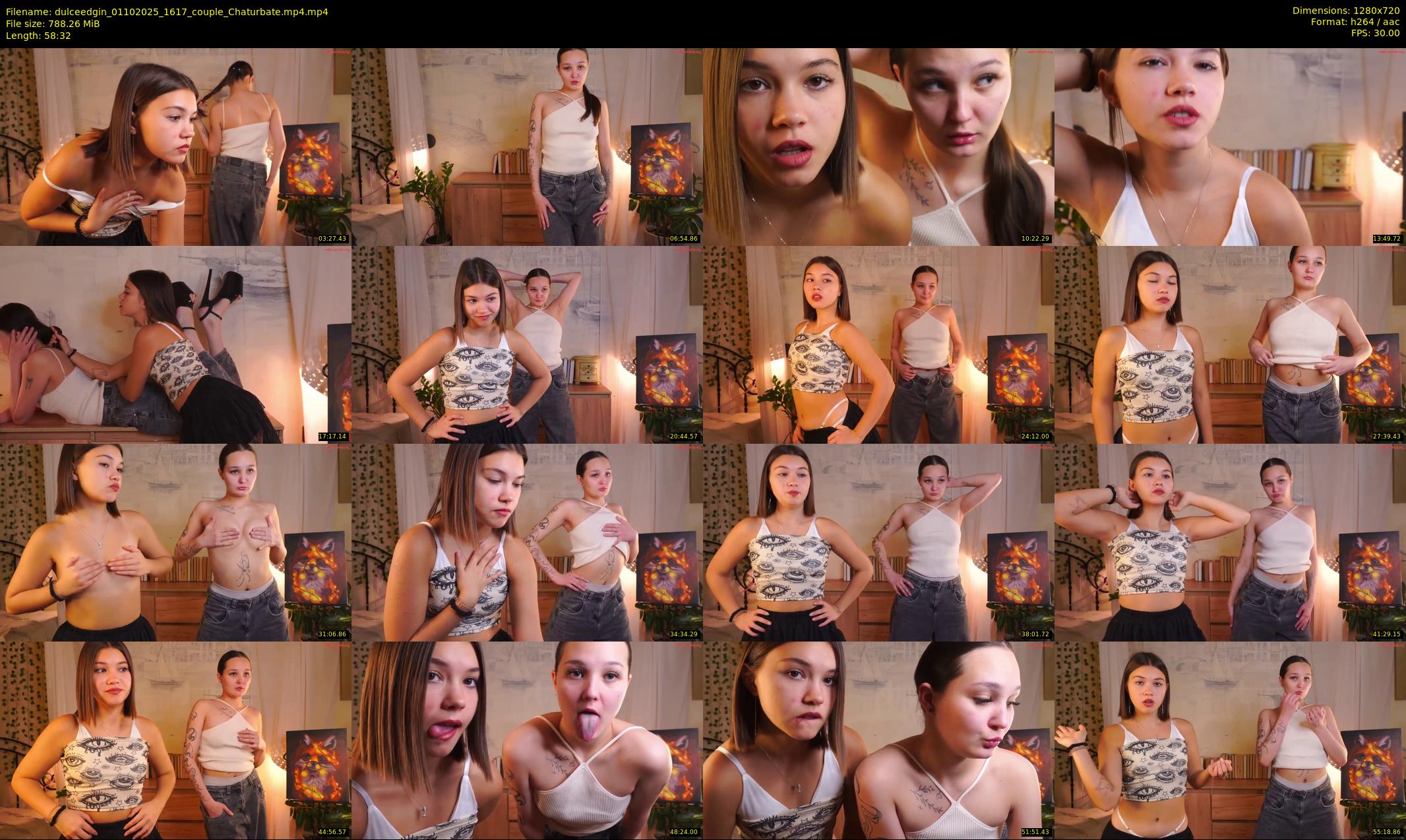 dulceedgin — 59 minute Chaturbate female cam show recording, 720p, Oct 1, 2025