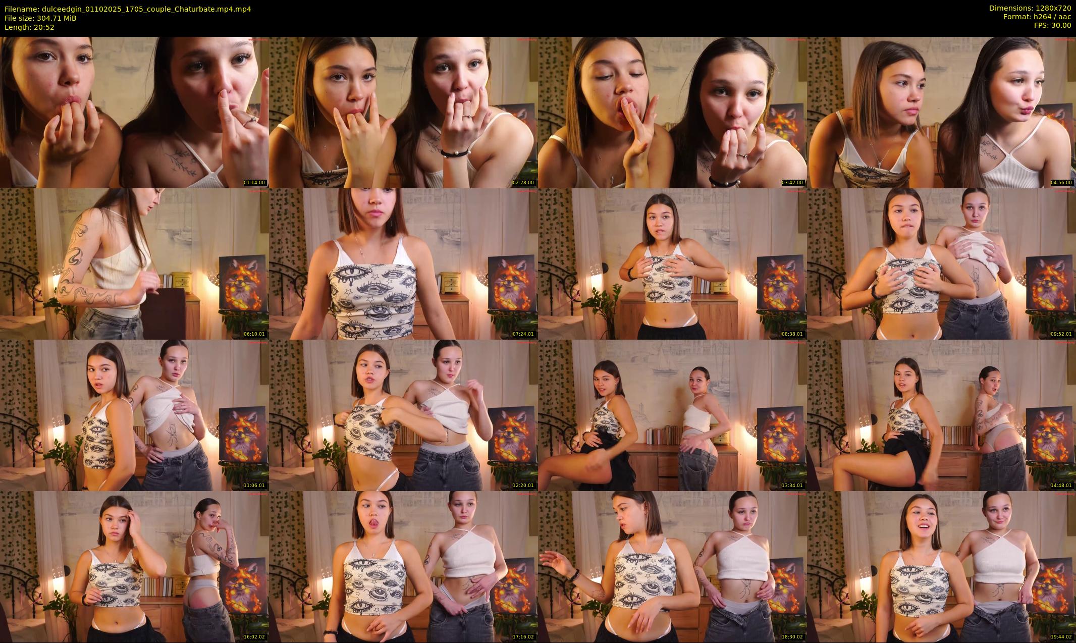 dulceedgin — 21 minute Chaturbate female cam show recording, 720p, Oct 1, 2025