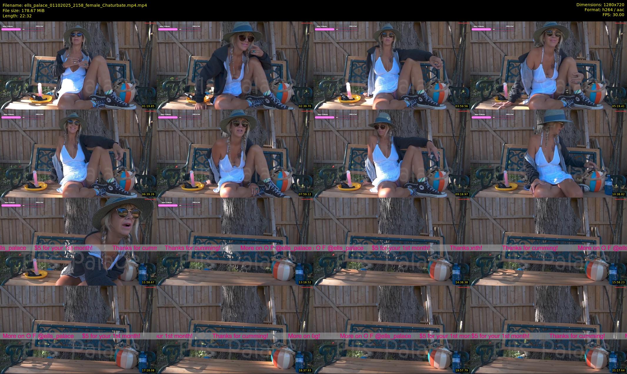 ells_palace — 23 minute Chaturbate female cam show recording, 720p, Oct 1, 2025