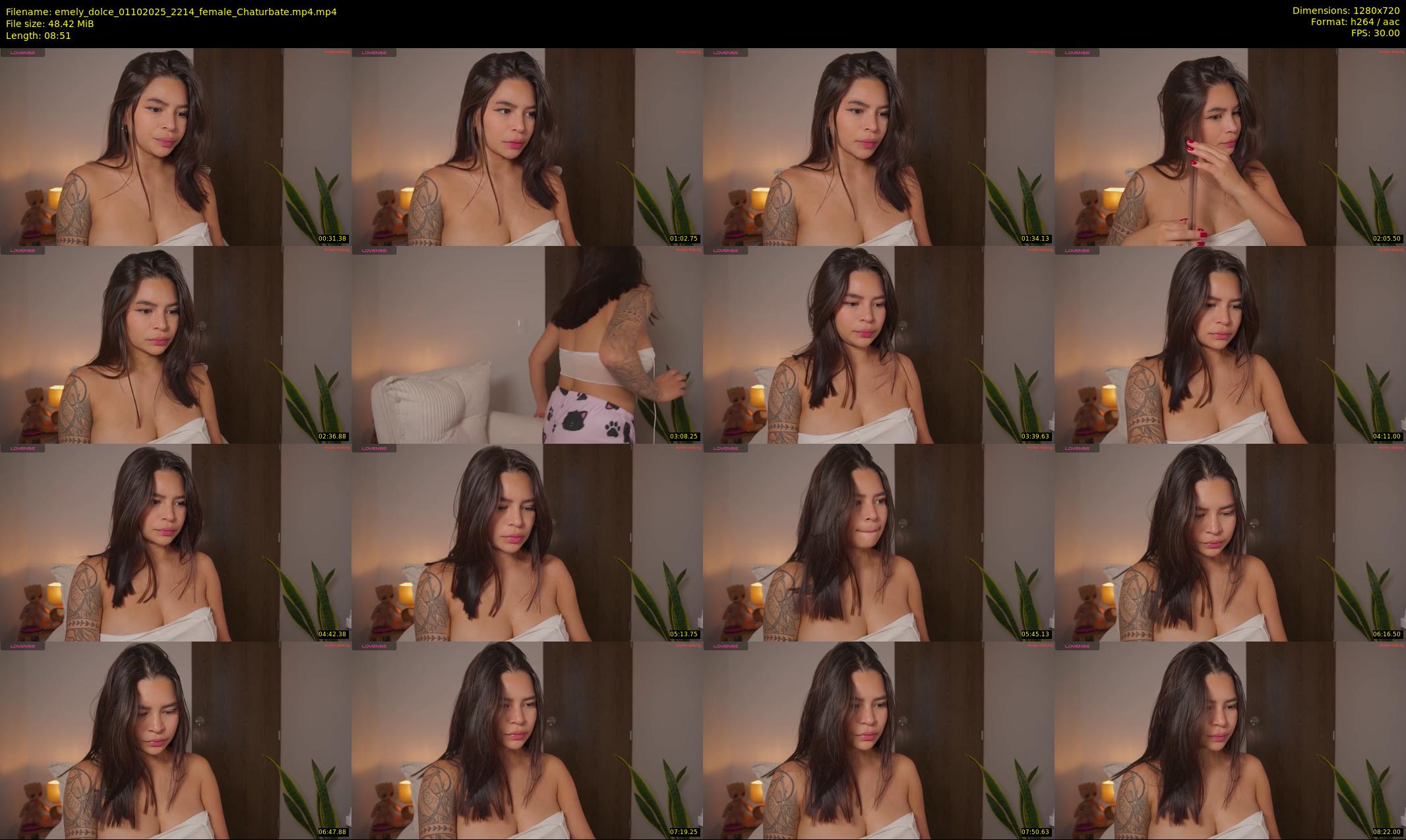 emely_dolce — 9 minute Chaturbate female cam show recording, 720p, Oct 1, 2025