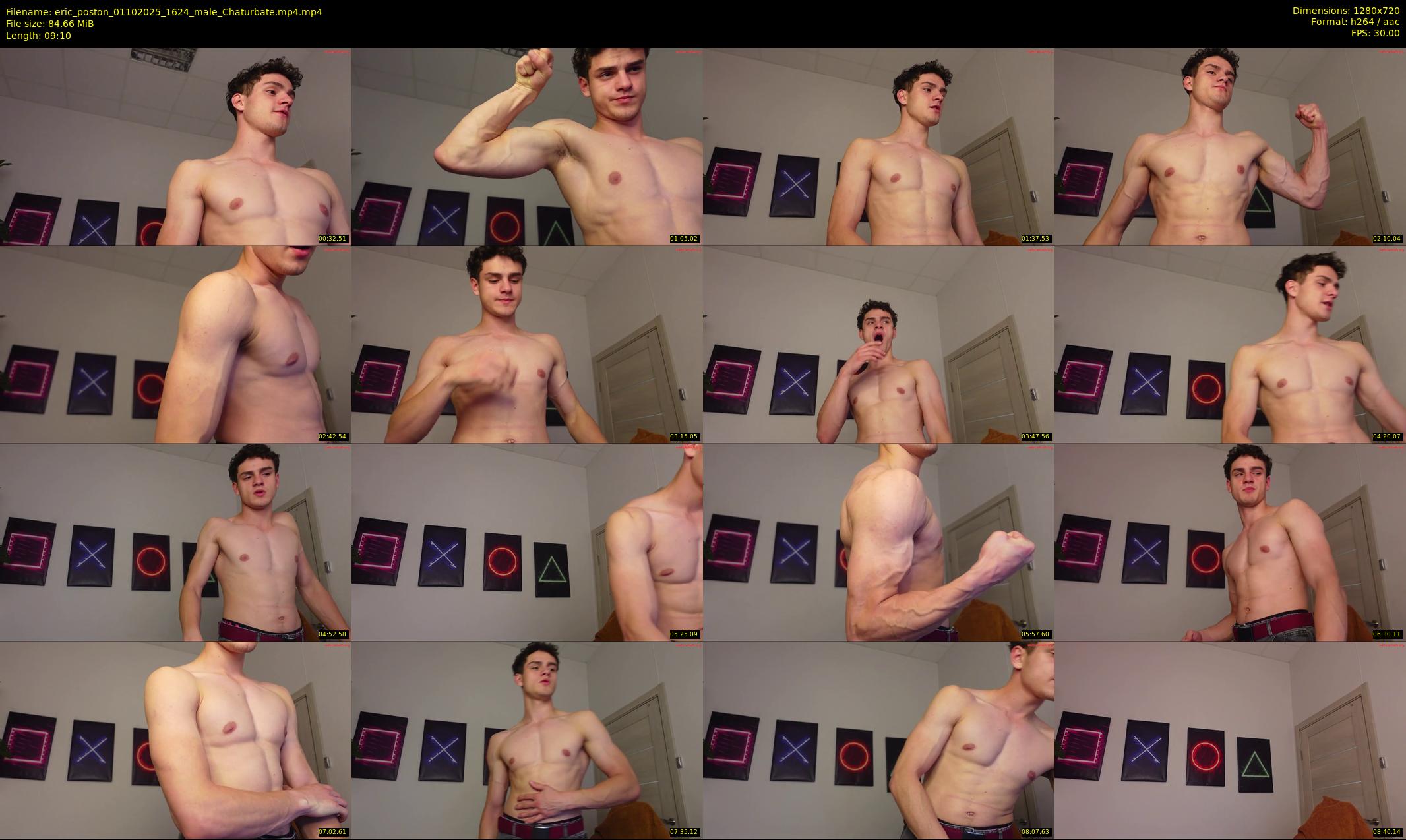 eric_poston — 10 minute Chaturbate male cam show recording, 720p, Oct 1, 2025