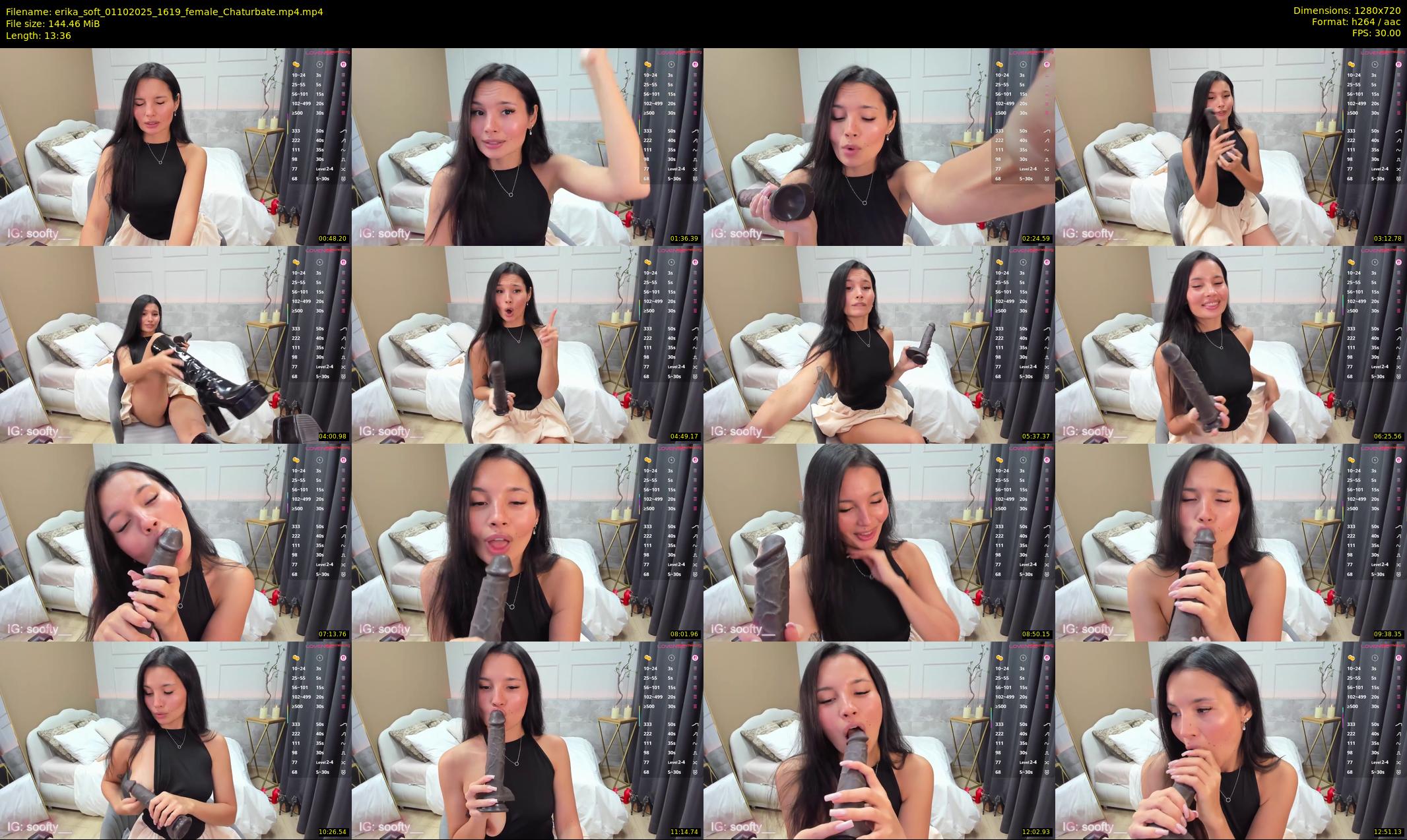 erika_soft — 14 minute Chaturbate female cam show recording, 720p, Oct 1, 2025
