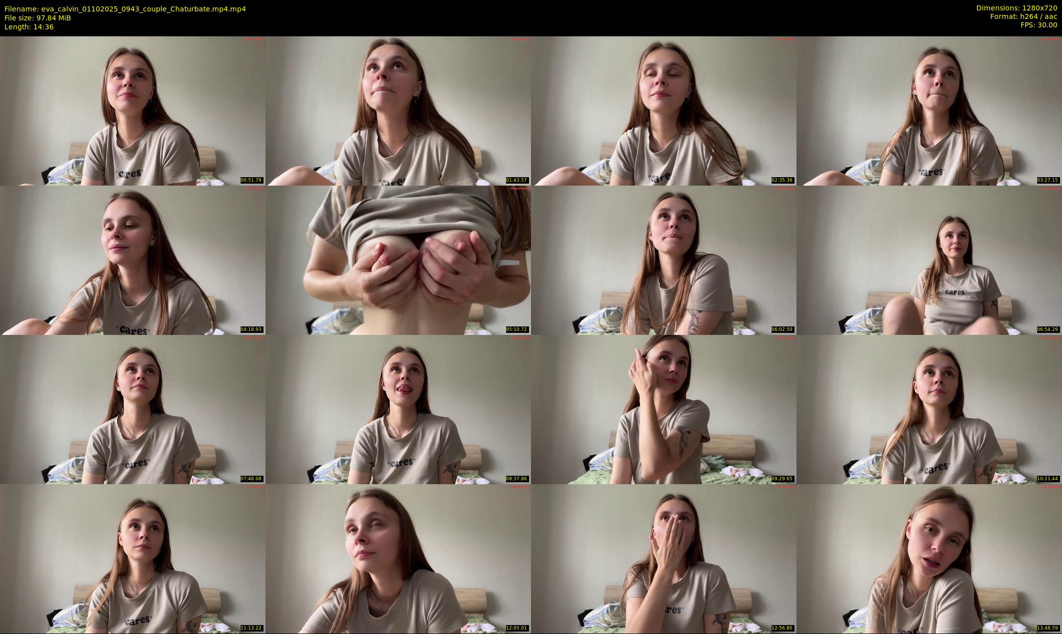 eva_calvin — 15 minute Chaturbate couple cam show recording, 720p, Oct 1, 2025