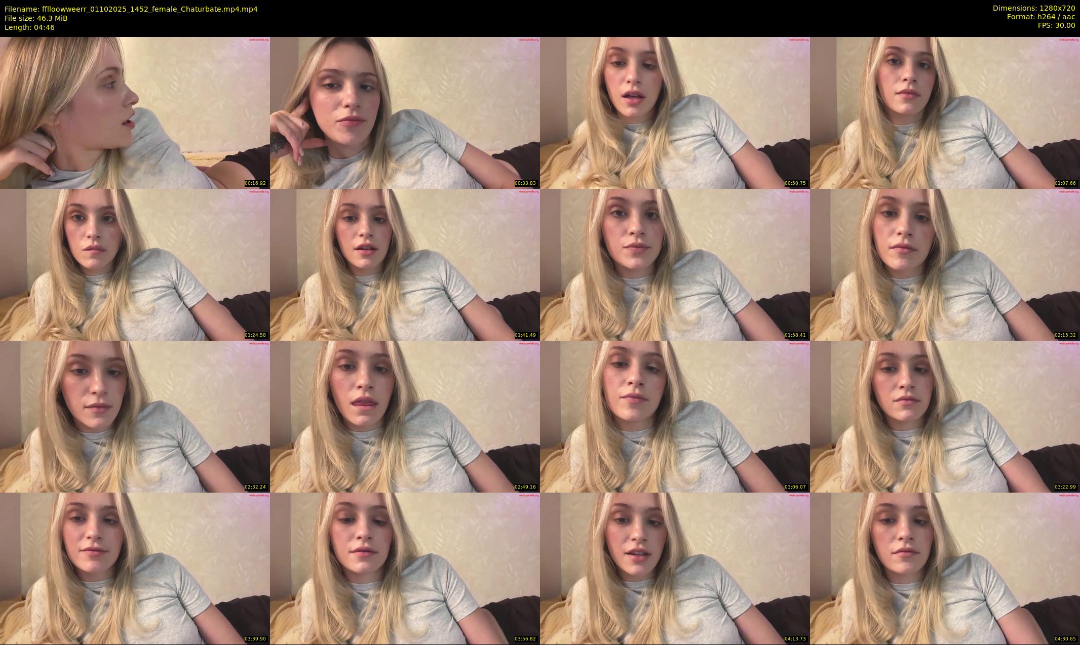 fflloowweerr — 5 minute Chaturbate couple cam show recording, 720p, Oct 1, 2025
