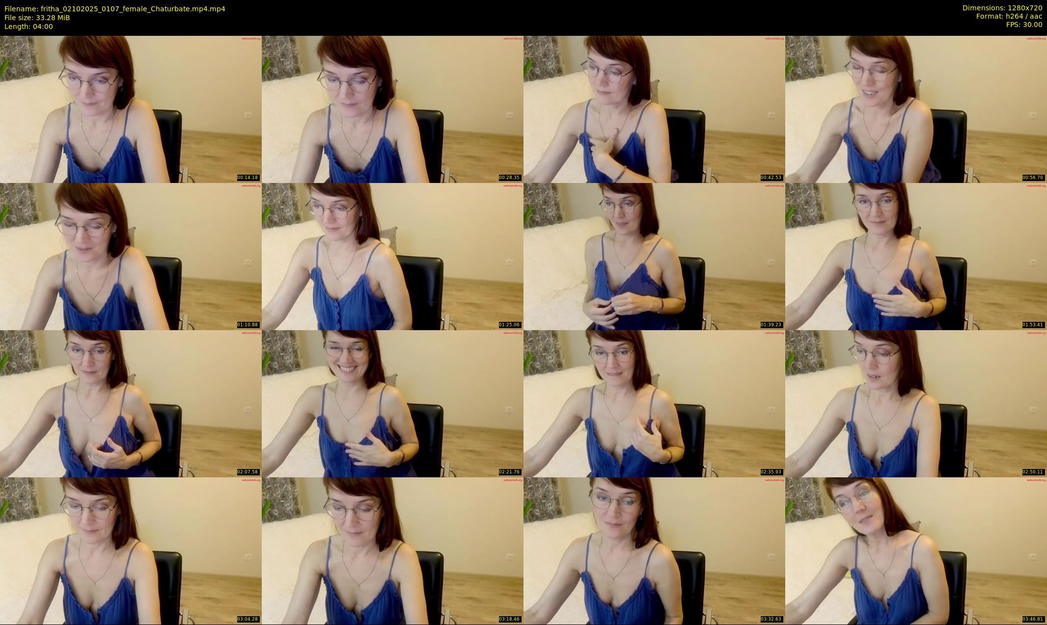 fritha — 4 minute Chaturbate female cam show recording, 720p, Oct 2, 2025