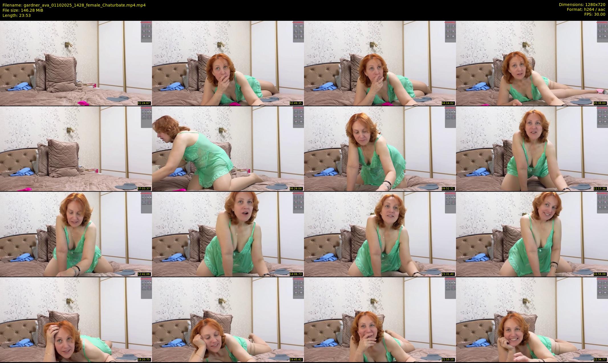 gardner_ava — 24 minute Chaturbate female cam show recording, 720p, Oct 1, 2025