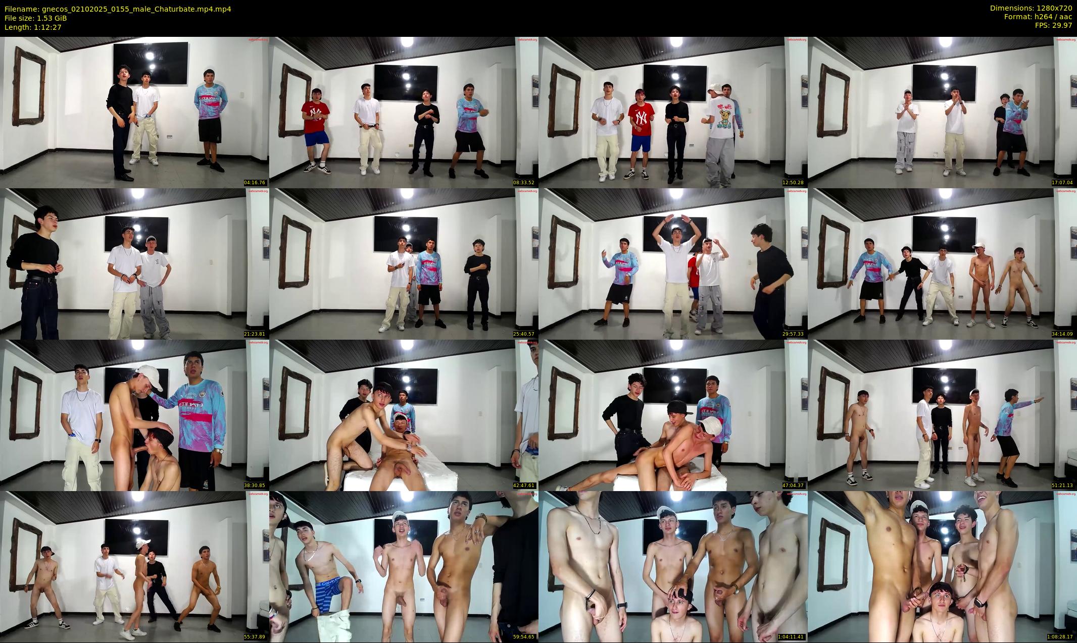 gnecos — 73 minute Chaturbate male cam show recording, 720p, Oct 2, 2025