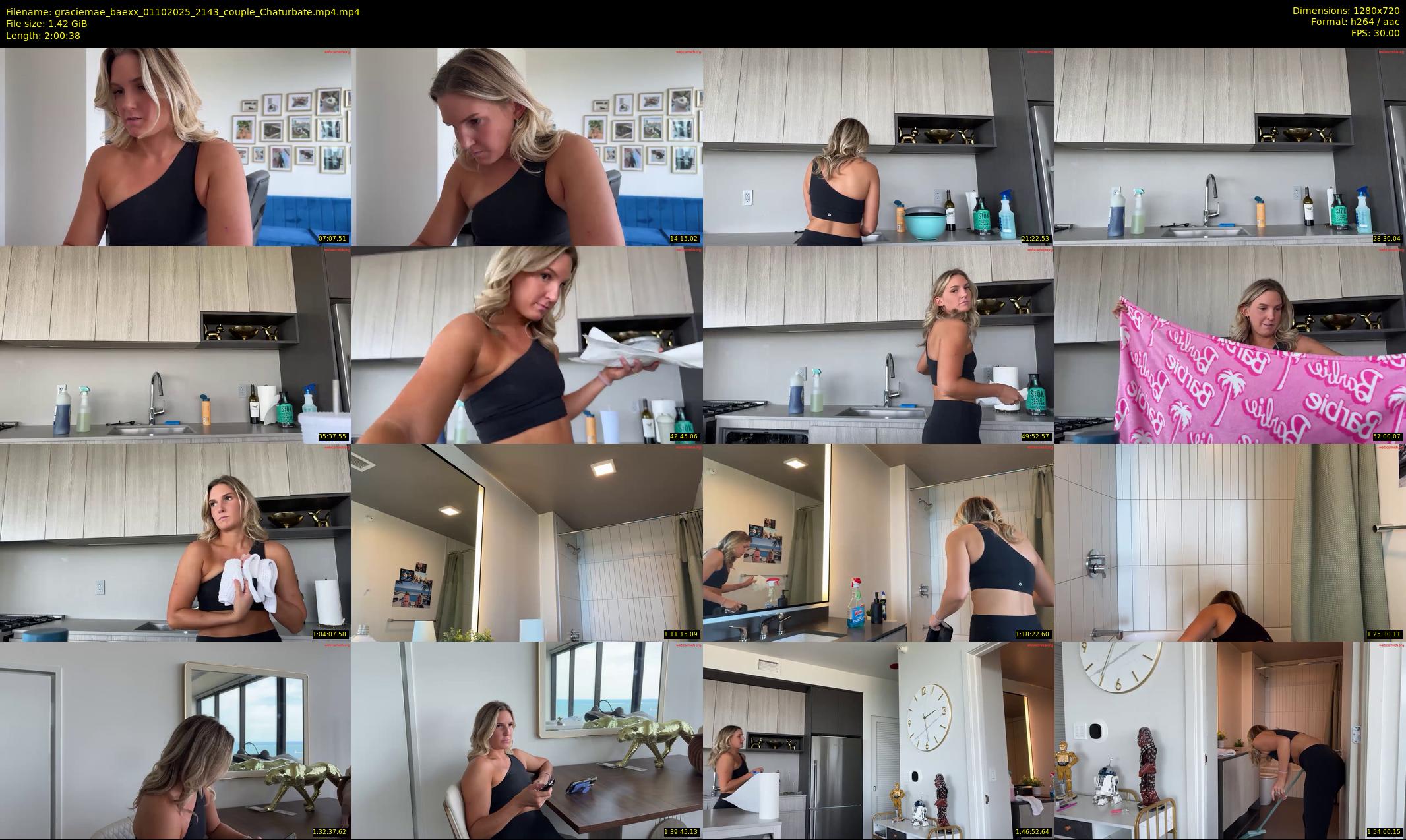graciemae_baexx — 121 minute Chaturbate female cam show recording, 720p, Oct 1, 2025