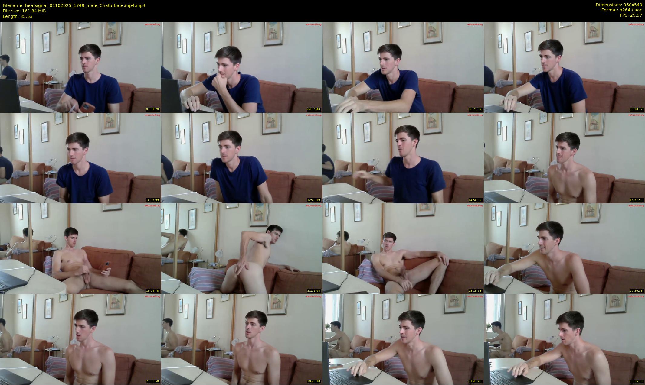 heatsignal — 36 minute Chaturbate male cam show recording, 480p, Oct 1, 2025