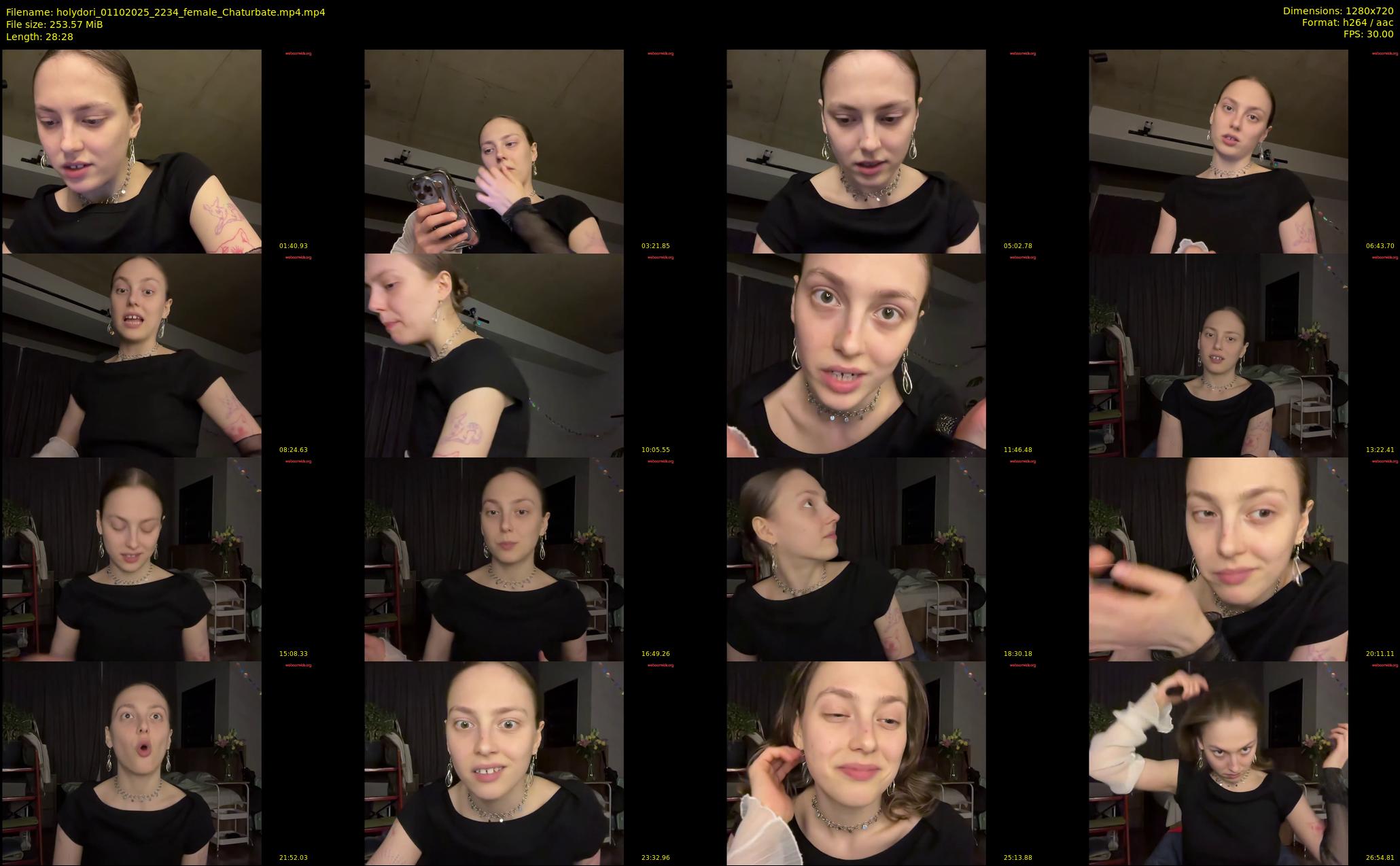 holydori — 29 minute Chaturbate female cam show recording, 720p, Oct 1, 2025