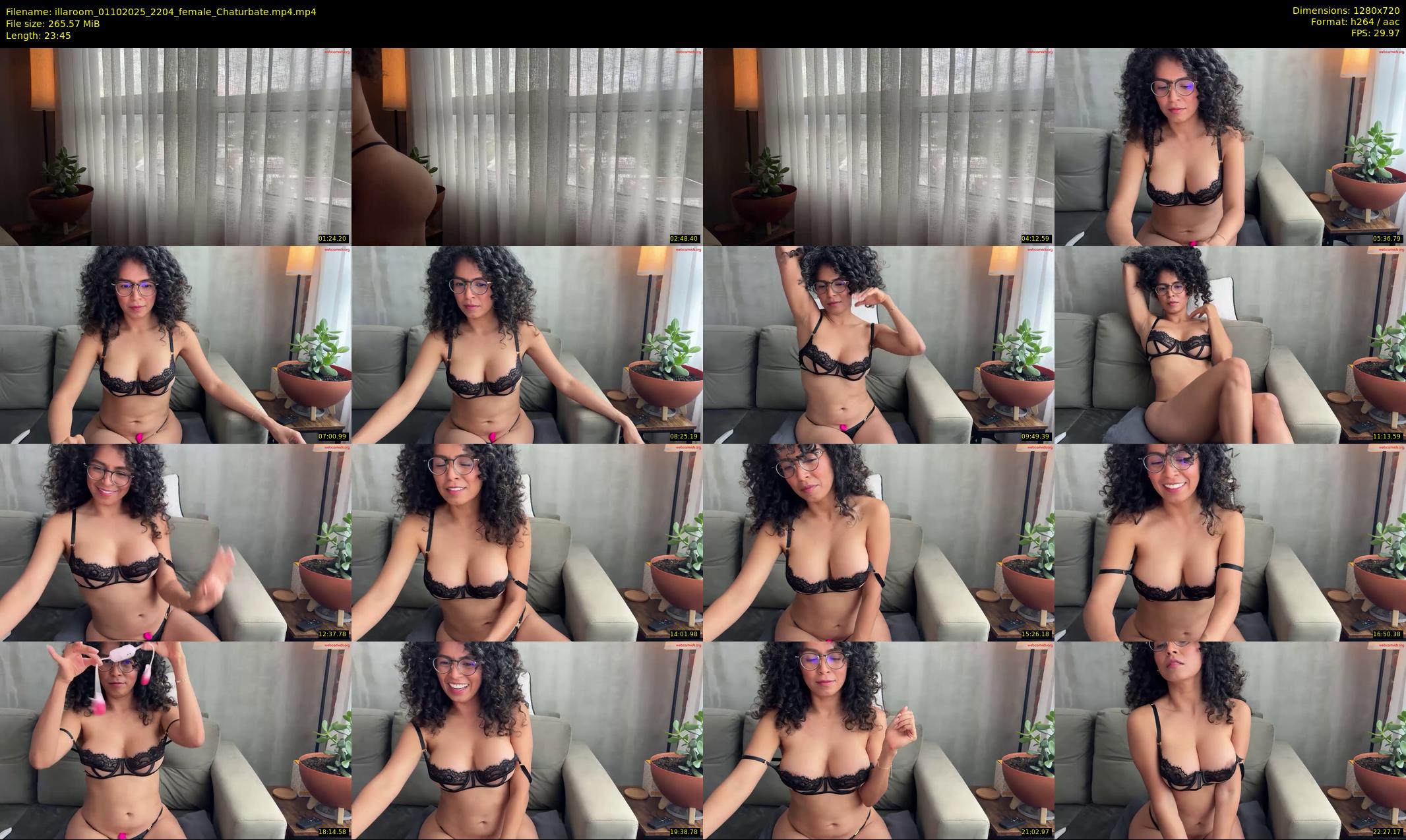 illaroom — 24 minute Chaturbate female cam show recording, 720p, Oct 1, 2025