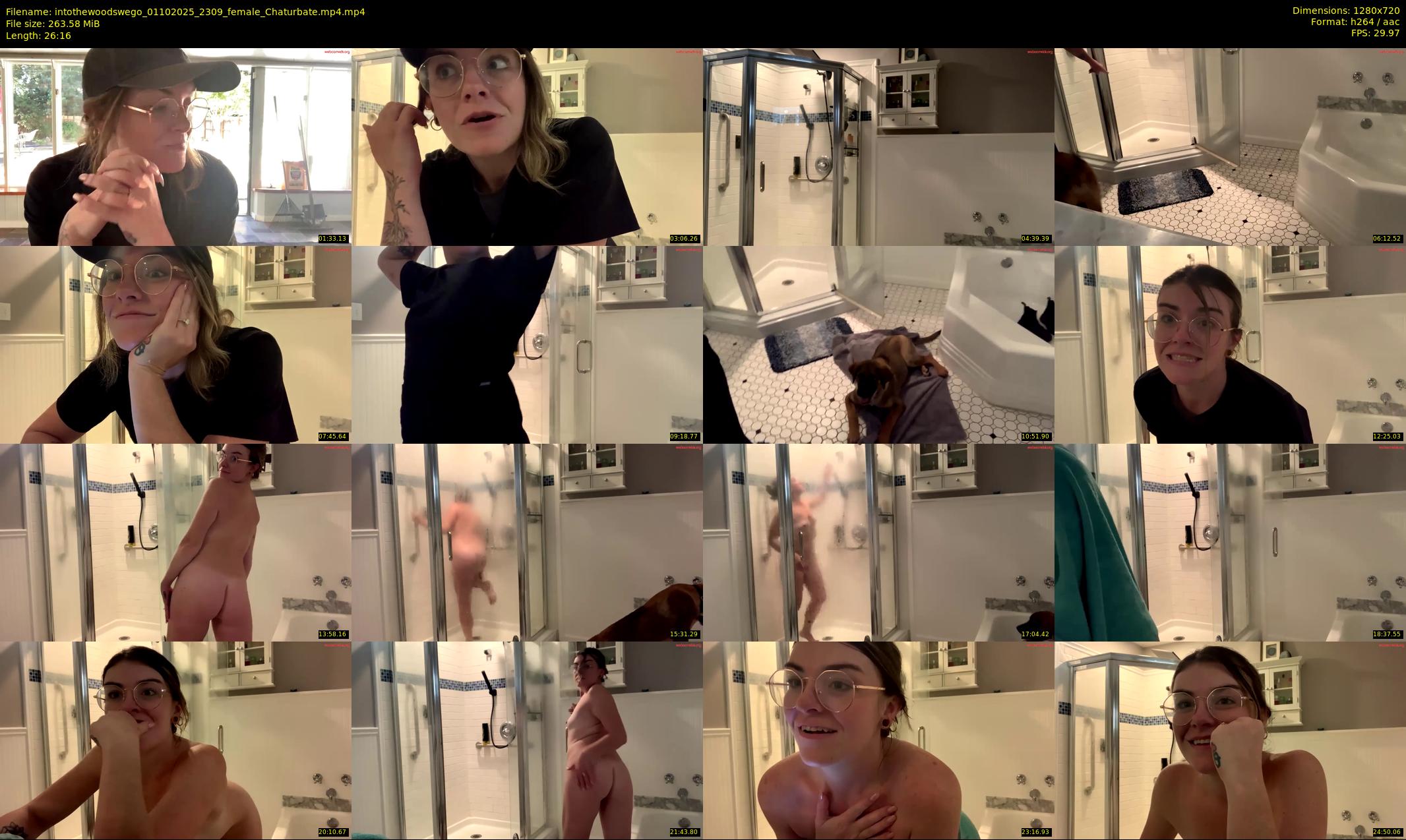 intothewoodswego — 27 minute Chaturbate female cam show recording, 720p, Oct 1, 2025