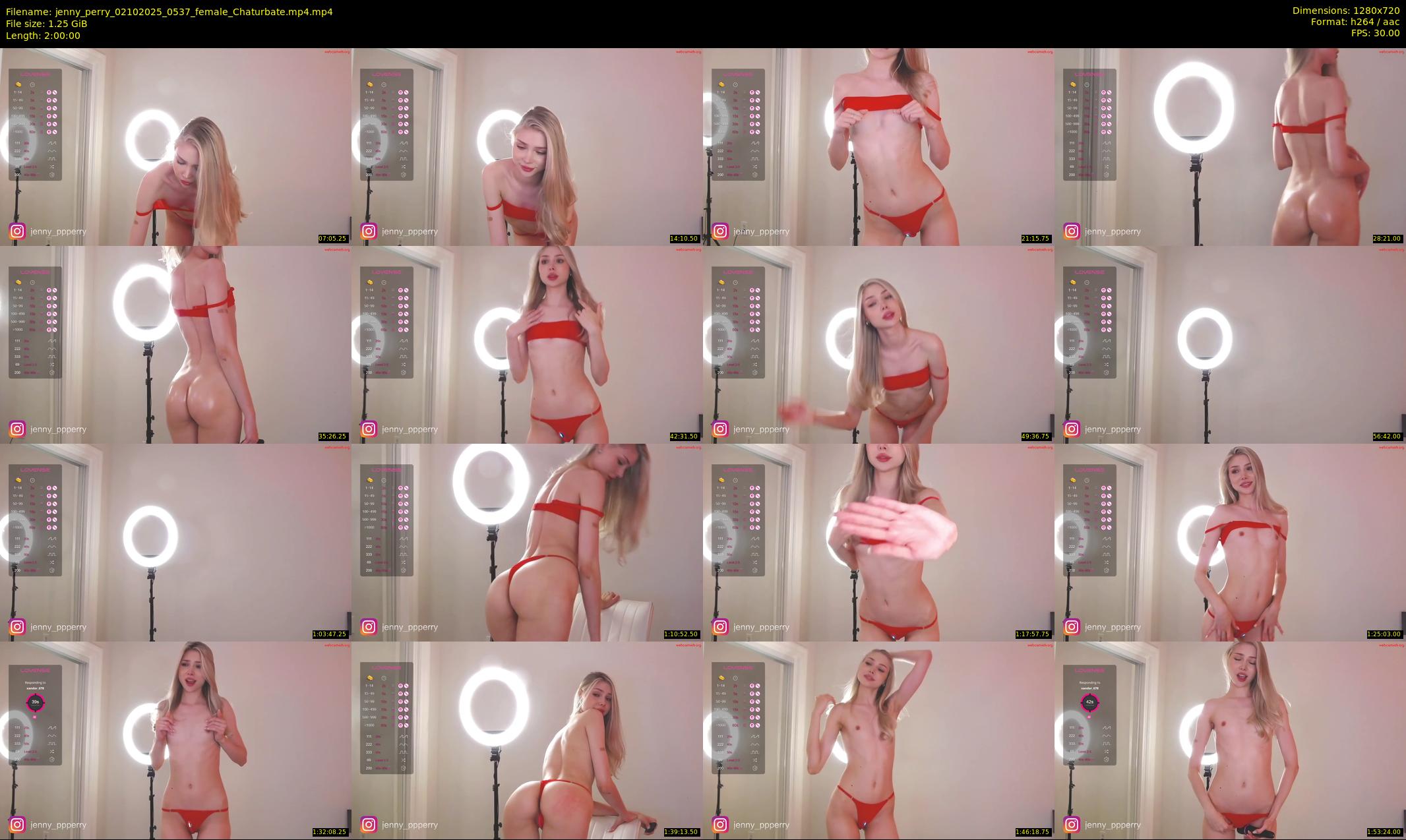 jenny_perry — 120 minute Chaturbate female cam show recording, 720p, Oct 2, 2025
