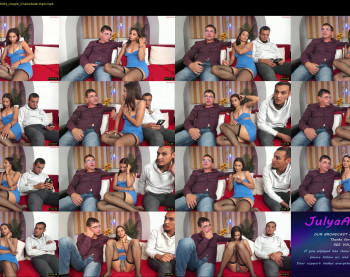 julyaandraul — 52 minute Chaturbate couple cam show recording, 720p, Oct 2, 2025