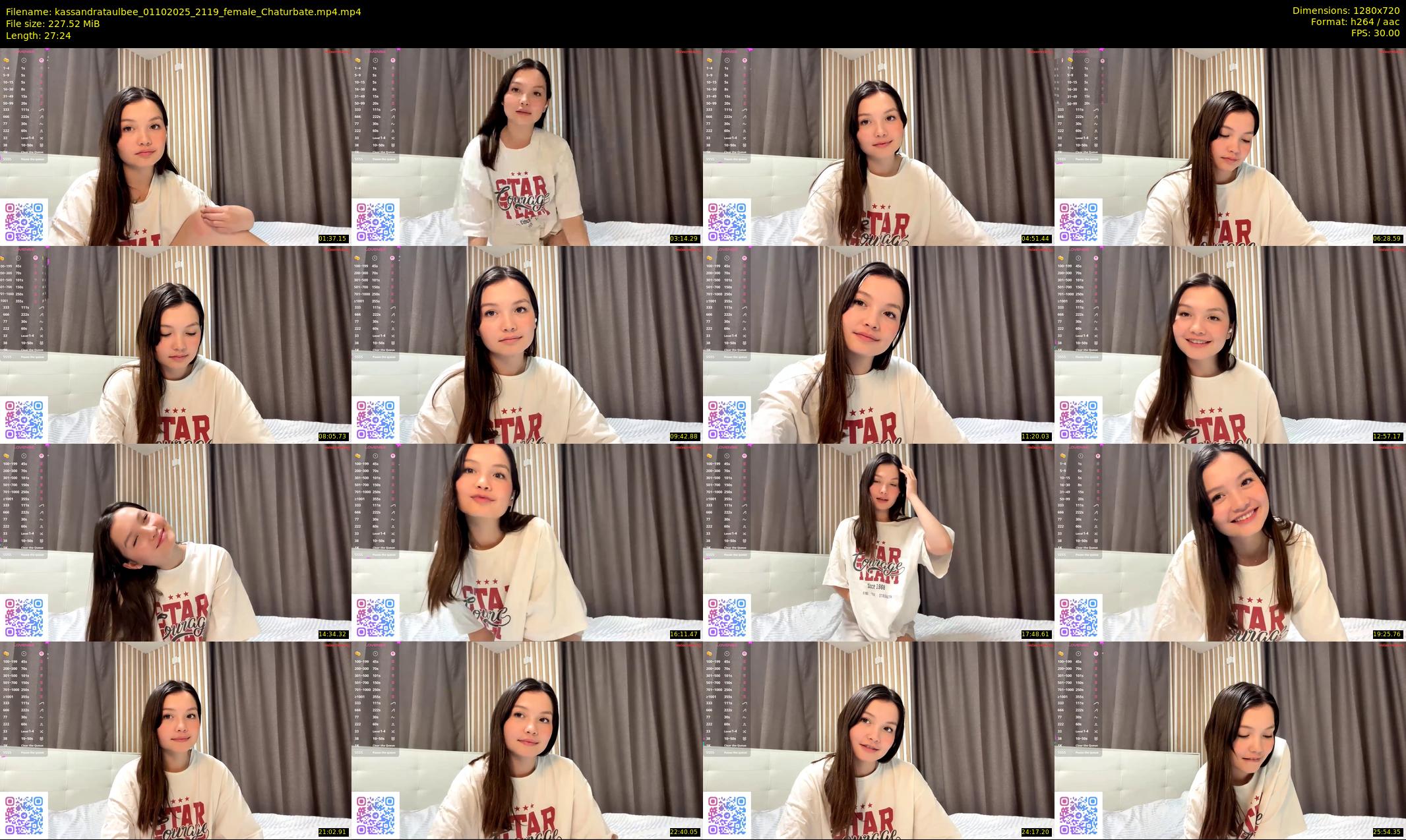 kassandrataulbee — 28 minute Chaturbate female cam show recording, 720p, Oct 1, 2025