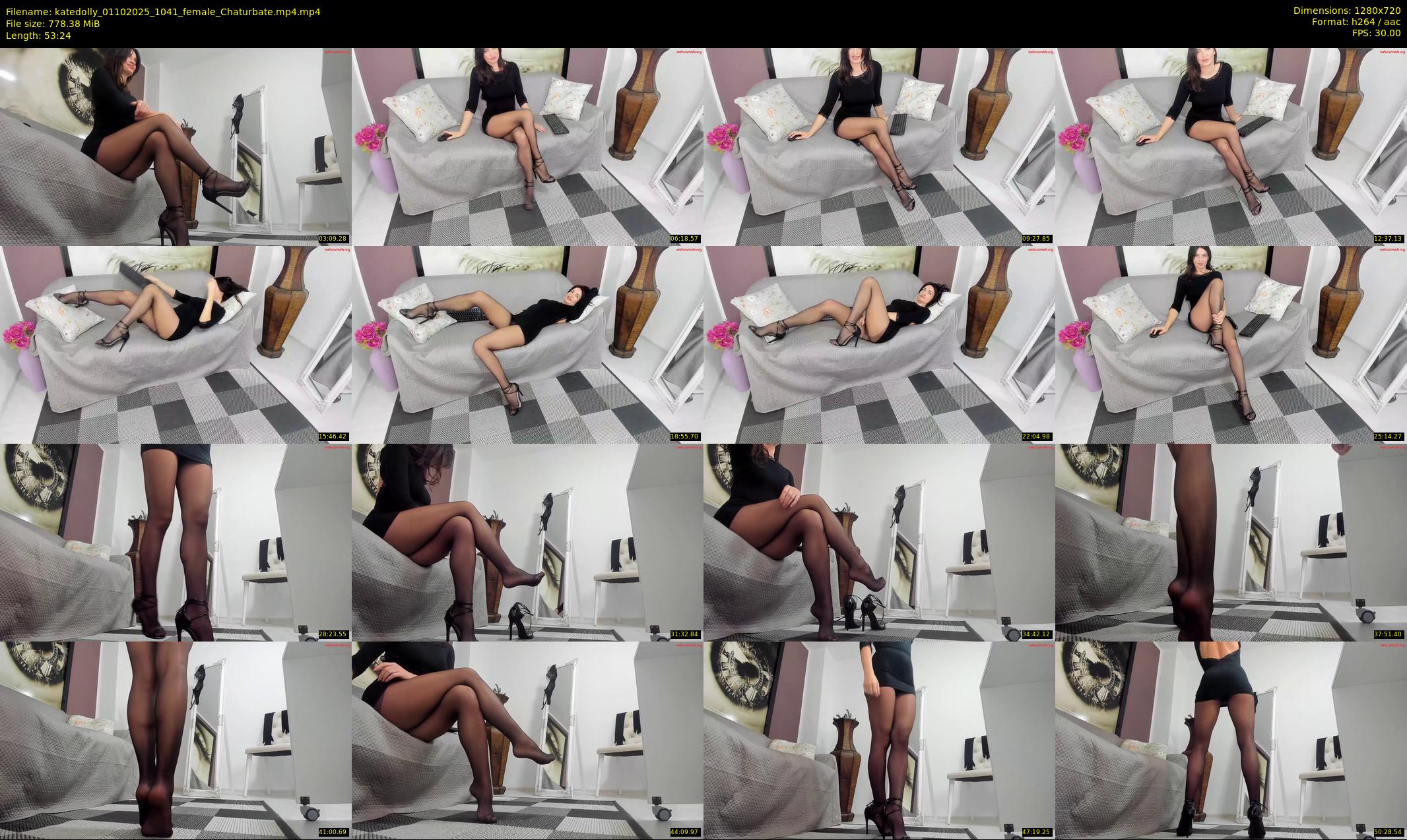 katedolly — 54 minute Chaturbate female cam show recording, 720p, Oct 1, 2025