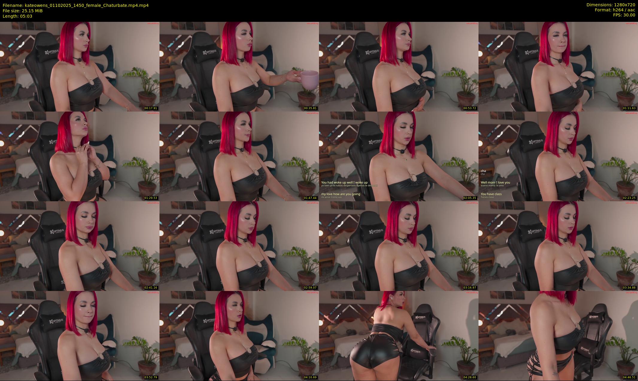 kateowens — 6 minute Chaturbate female cam show recording, 720p, Oct 1, 2025