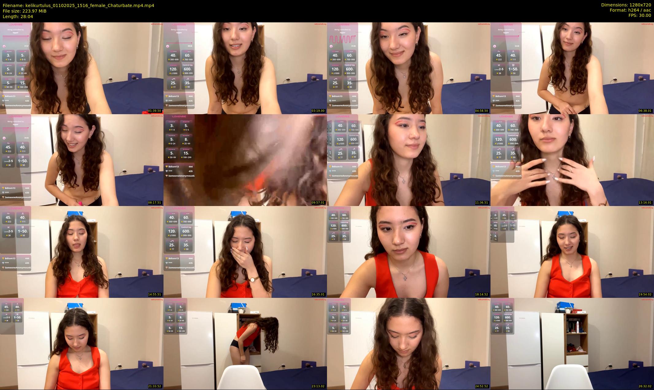 kelikurtulus — 29 minute Chaturbate female cam show recording, 720p, Oct 1, 2025
