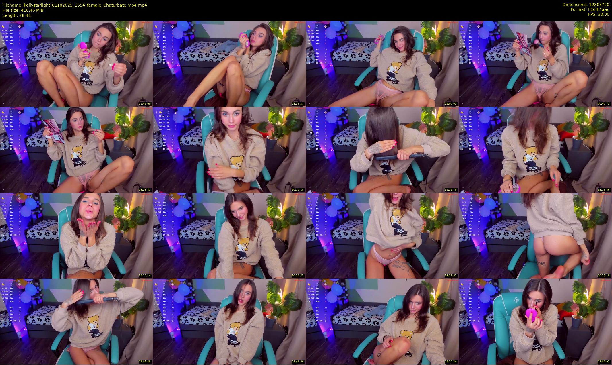 kellystarlight — 29 minute Chaturbate female cam show recording, 720p, Oct 1, 2025