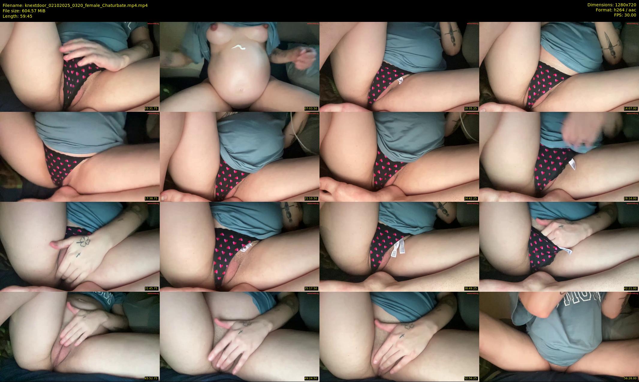 knextdoor — 60 minute Chaturbate female cam show recording, 720p, Oct 2, 2025