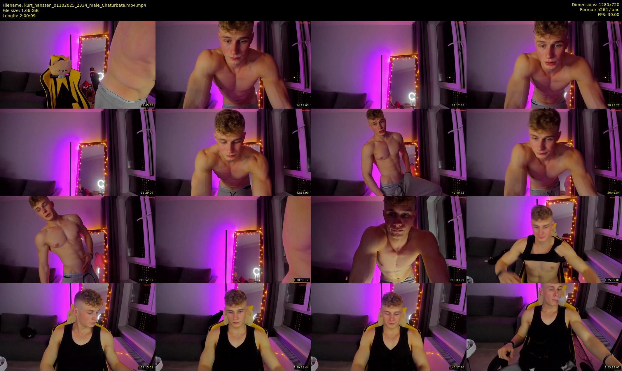 kurt_hanssen — 121 minute Chaturbate male cam show recording, 720p, Oct 1, 2025