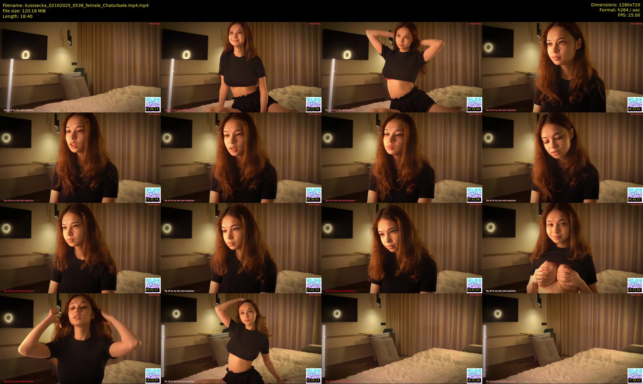 kusssecka — 19 minute Chaturbate female cam show recording, 720p, Oct 2, 2025