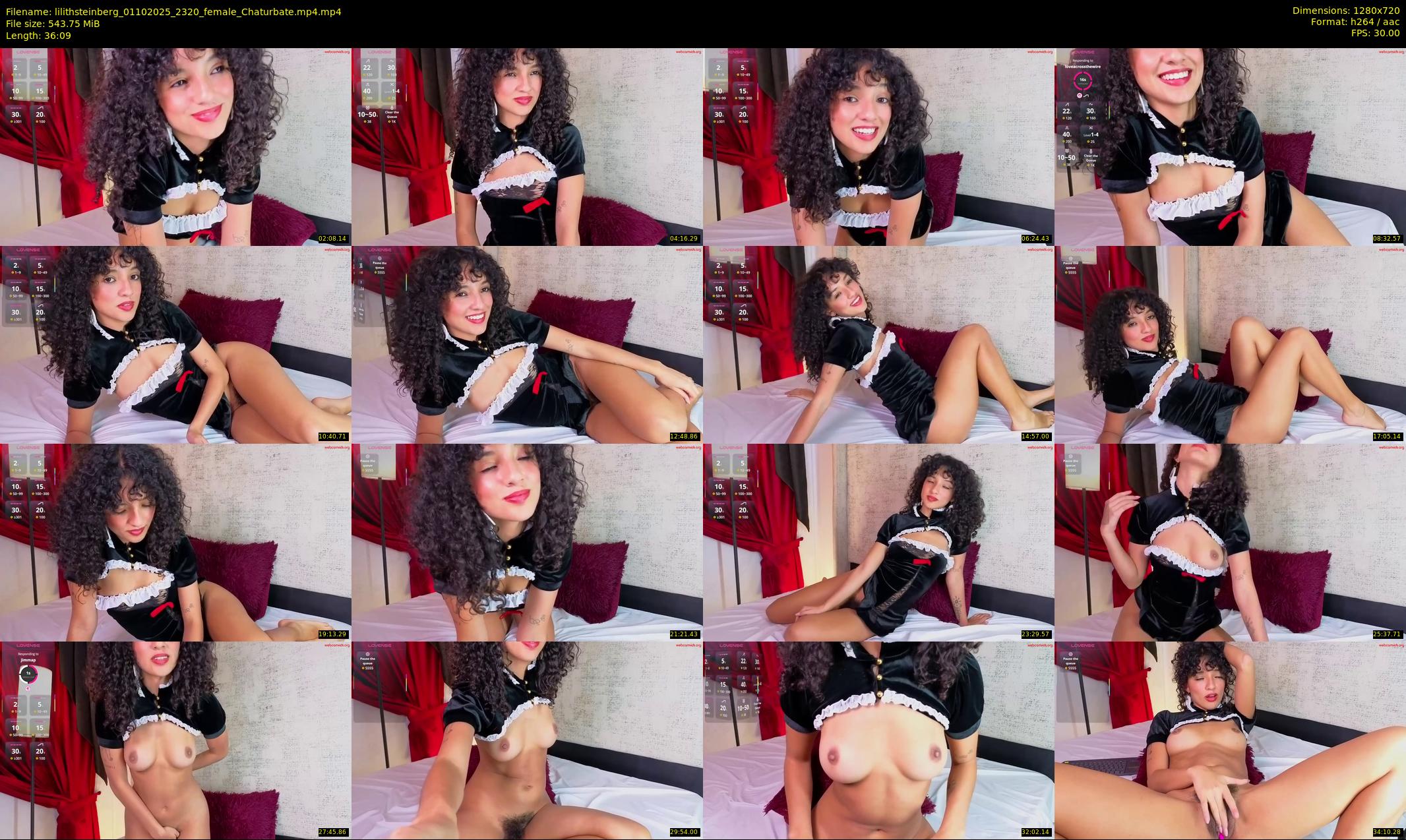 lilithsteinberg — 37 minute Chaturbate female cam show recording, 720p, Oct 1, 2025