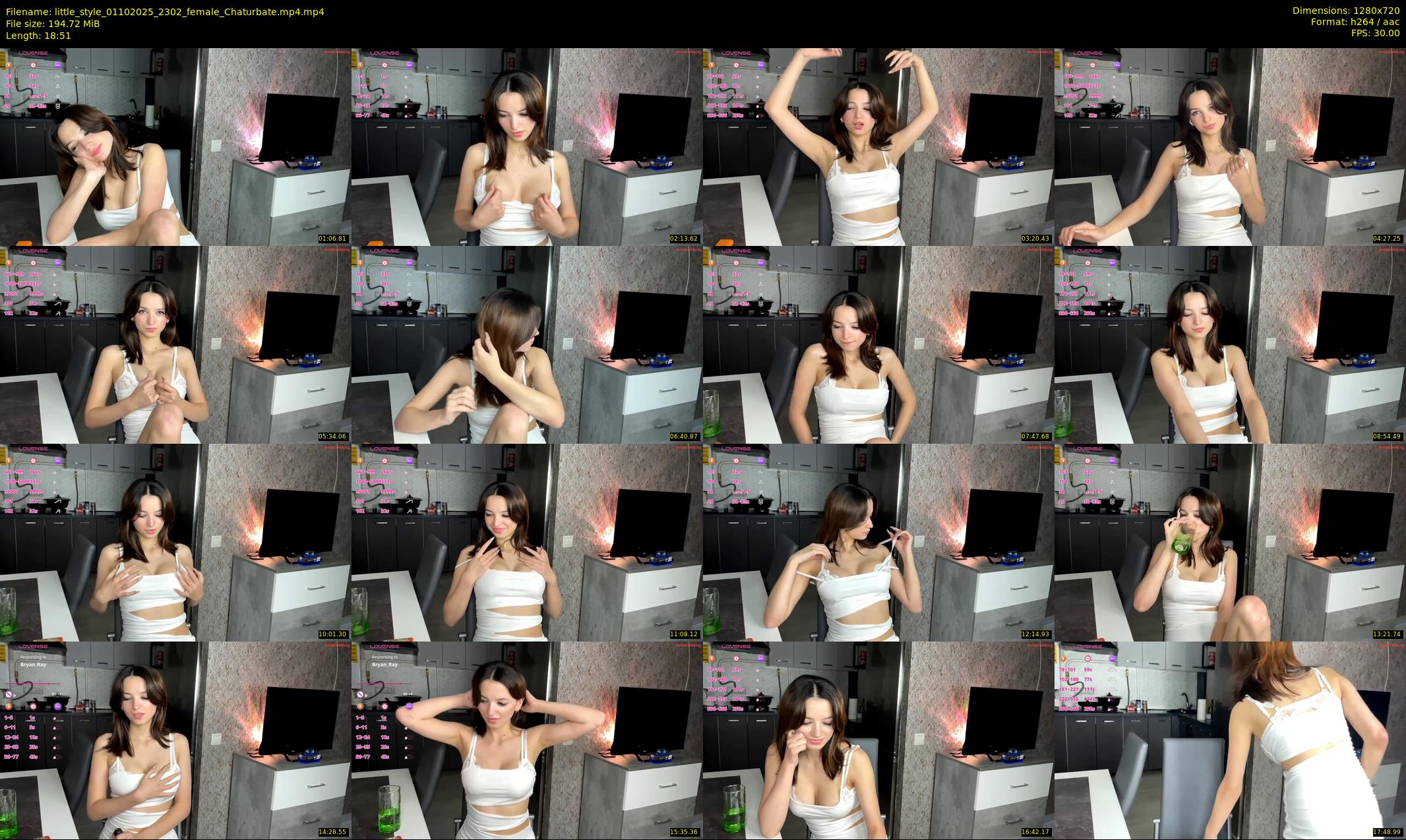 little_style — 19 minute Chaturbate female cam show recording, 720p, Oct 1, 2025