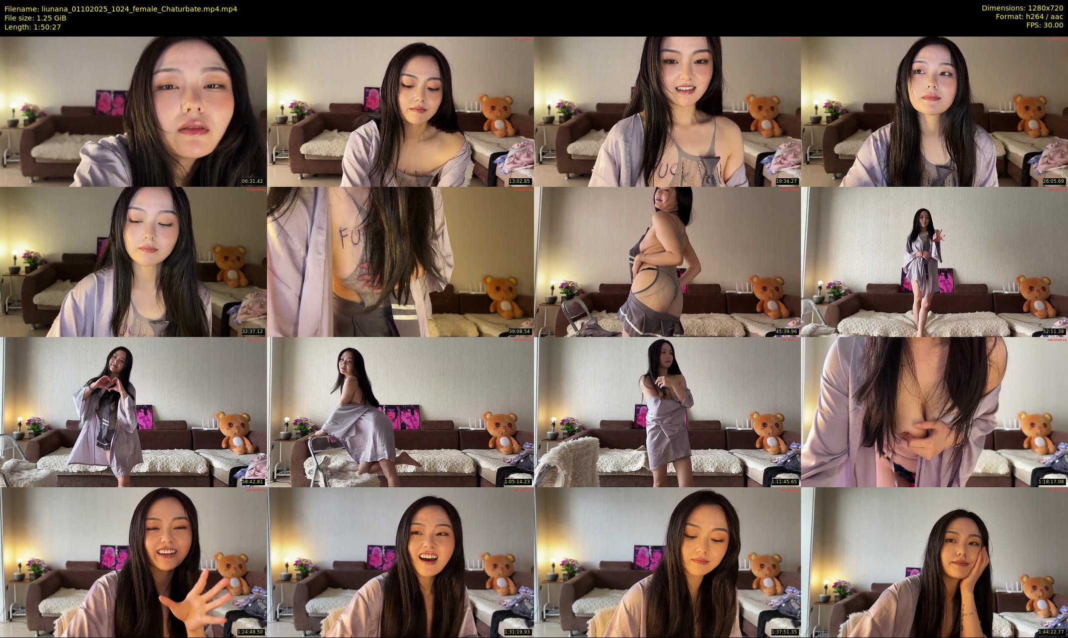liunana — 111 minute Chaturbate female cam show recording, 720p, Oct 1, 2025